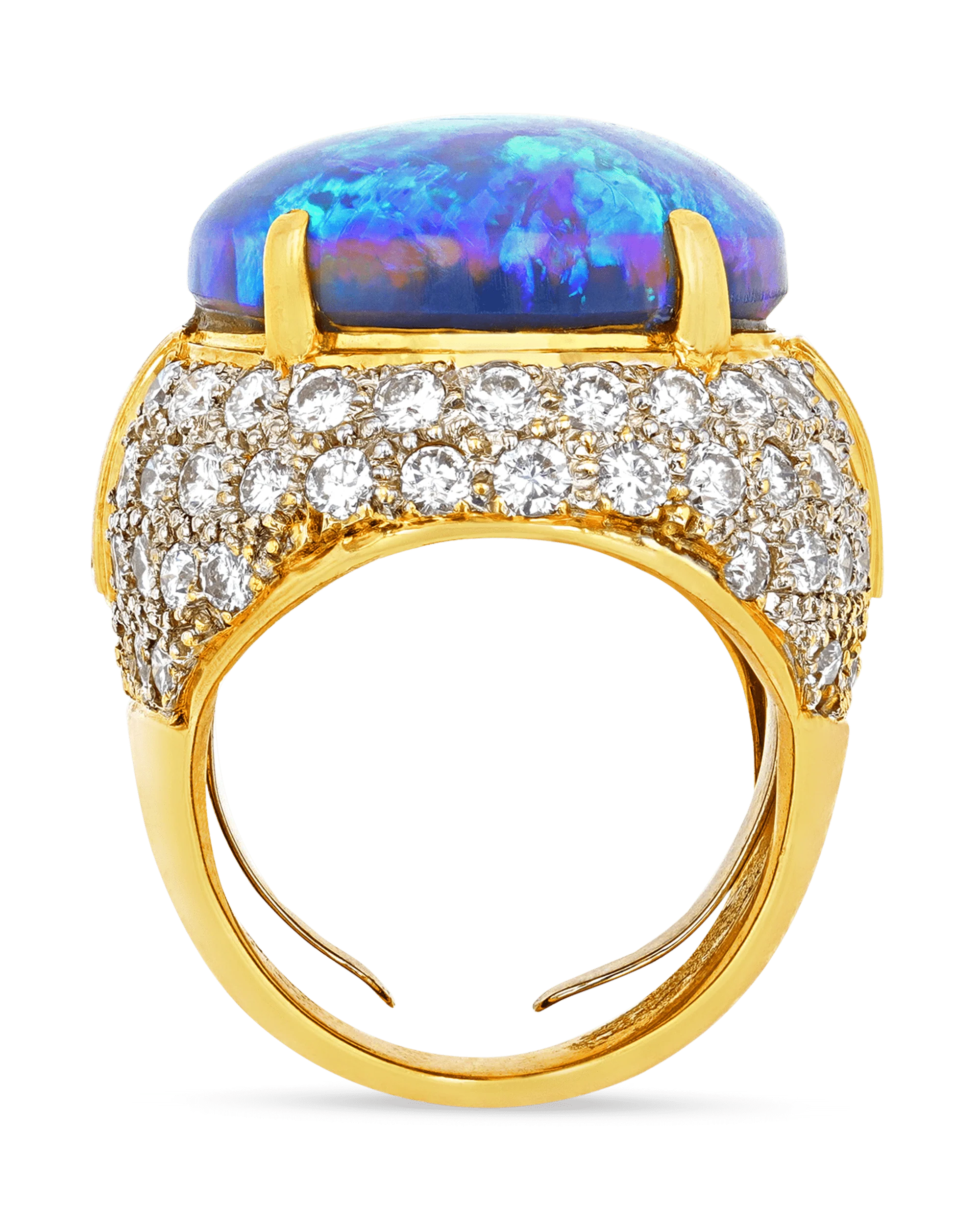 Opal and Diamond Ring, 22.75 carats - Image 2