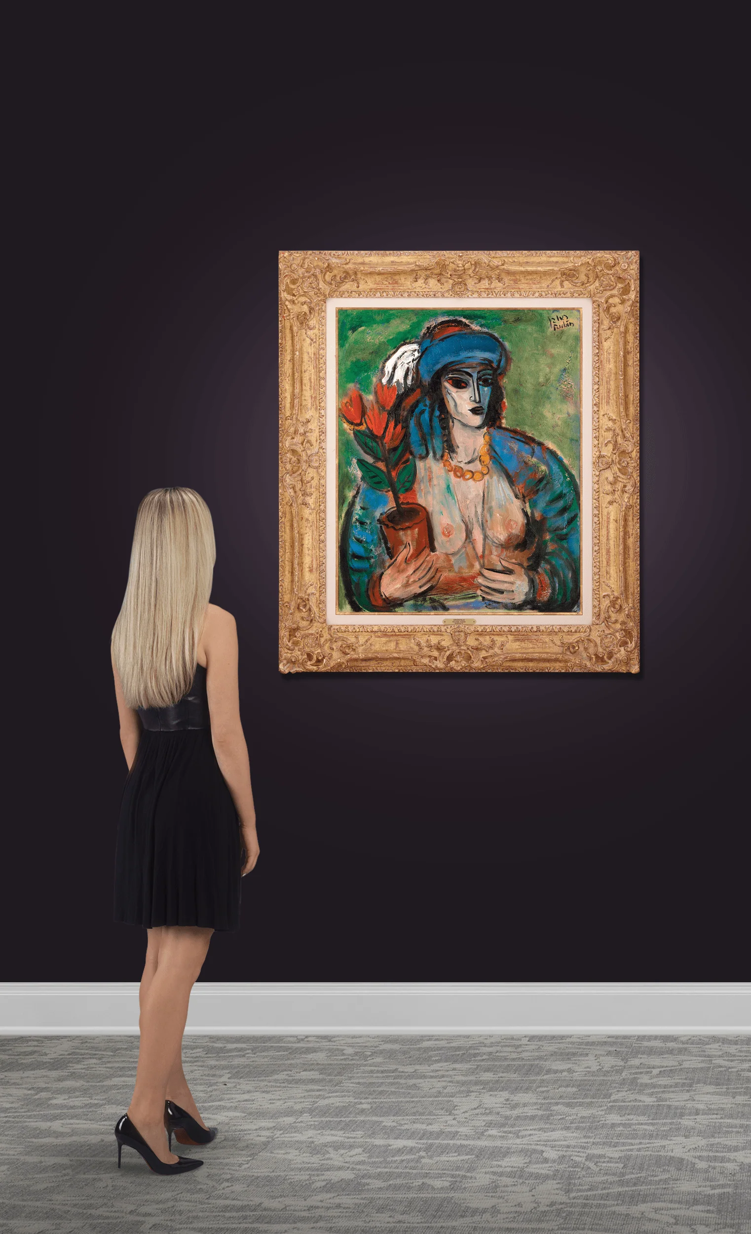 Orientala by Reuven Rubin - Image 5