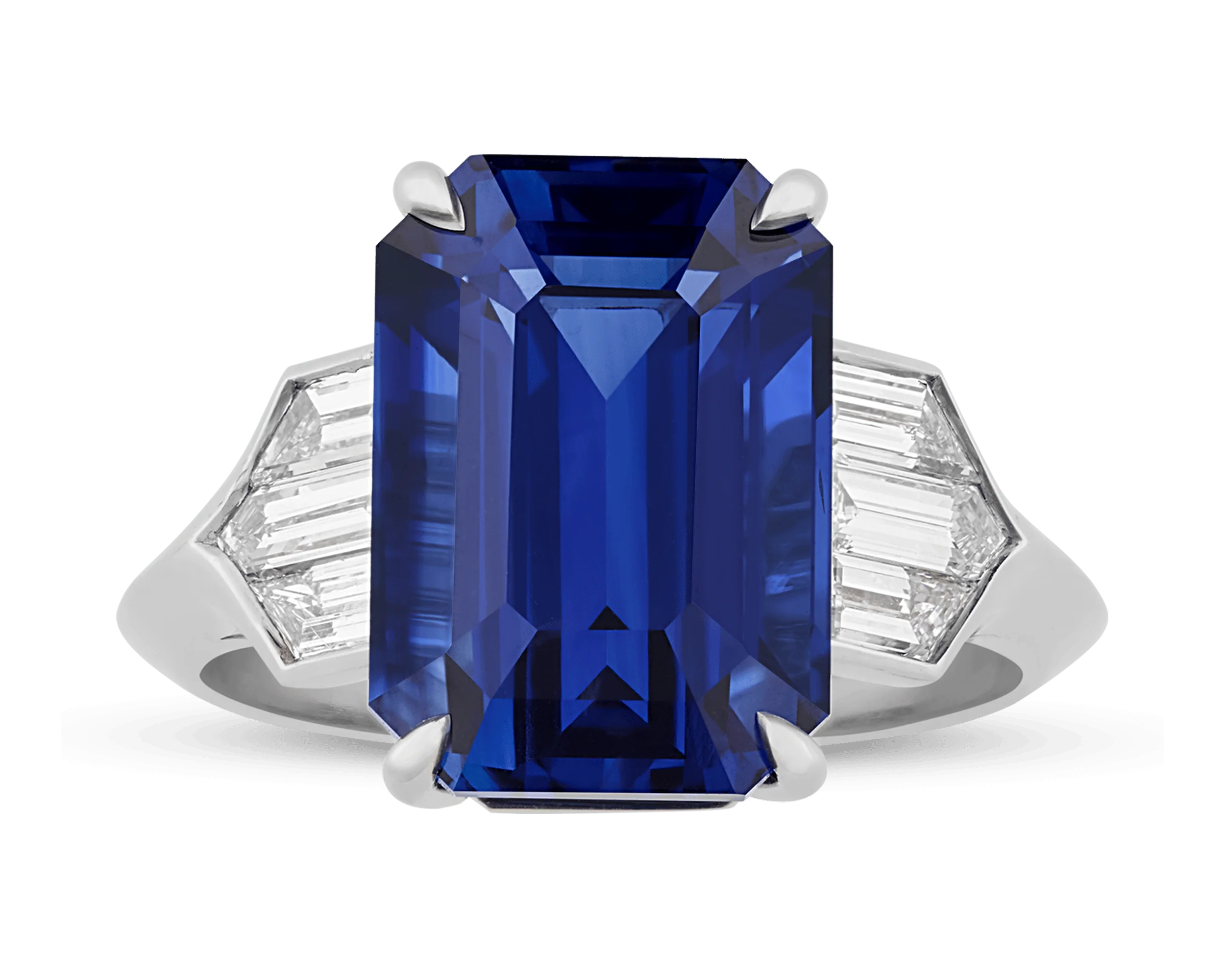 Oscar Heyman Sapphire Ring, 8.96 Carats - Image 3