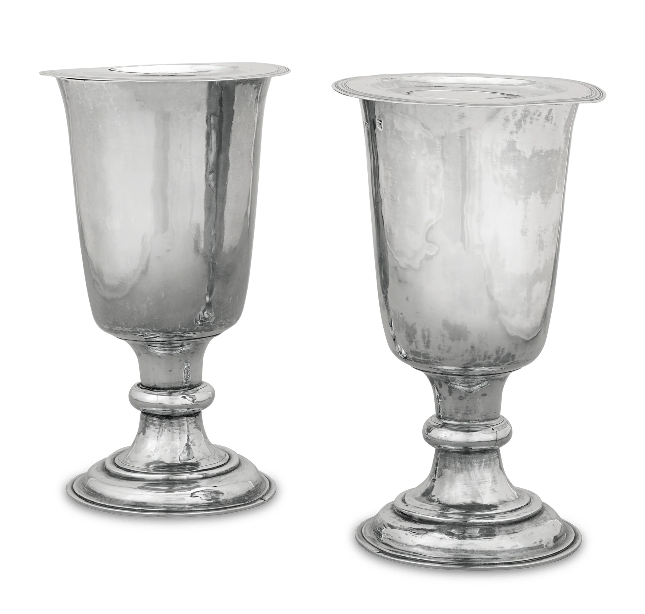 Pair of Charles II Silver Communion Cups and Patens - Image 2