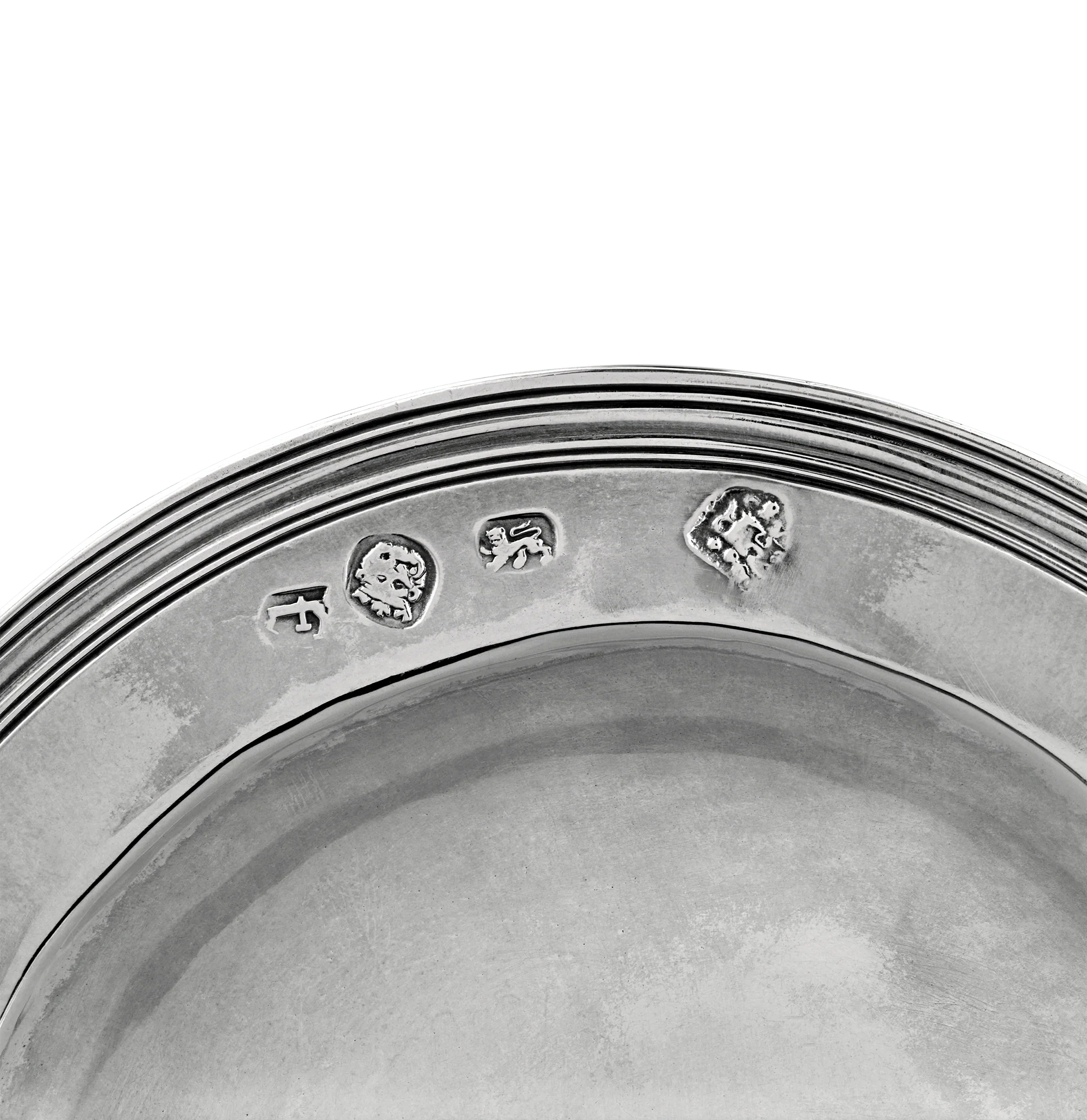 Pair of Charles II Silver Communion Cups and Patens - Image 4
