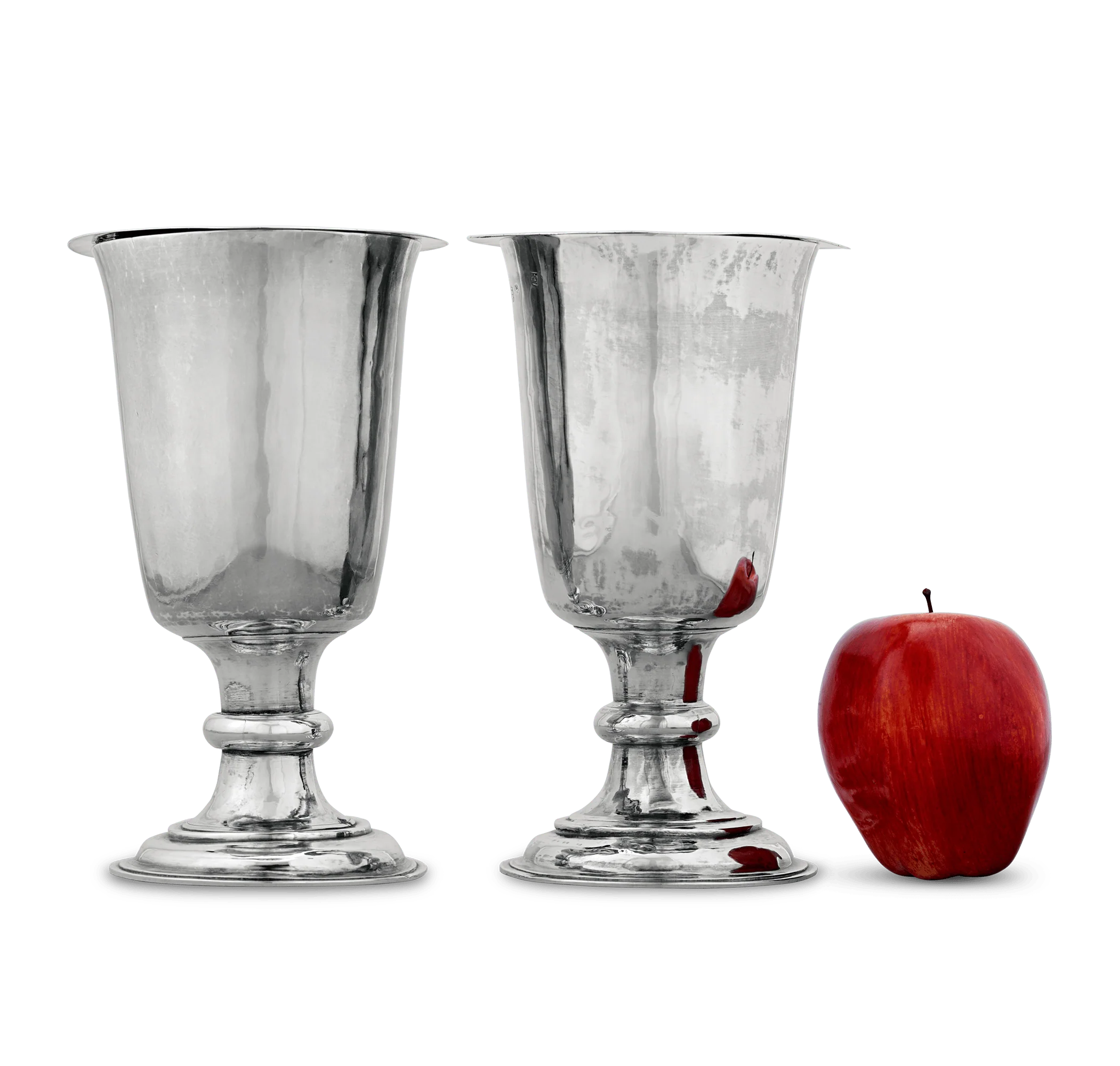 Pair of Charles II Silver Communion Cups and Patens - Image 6