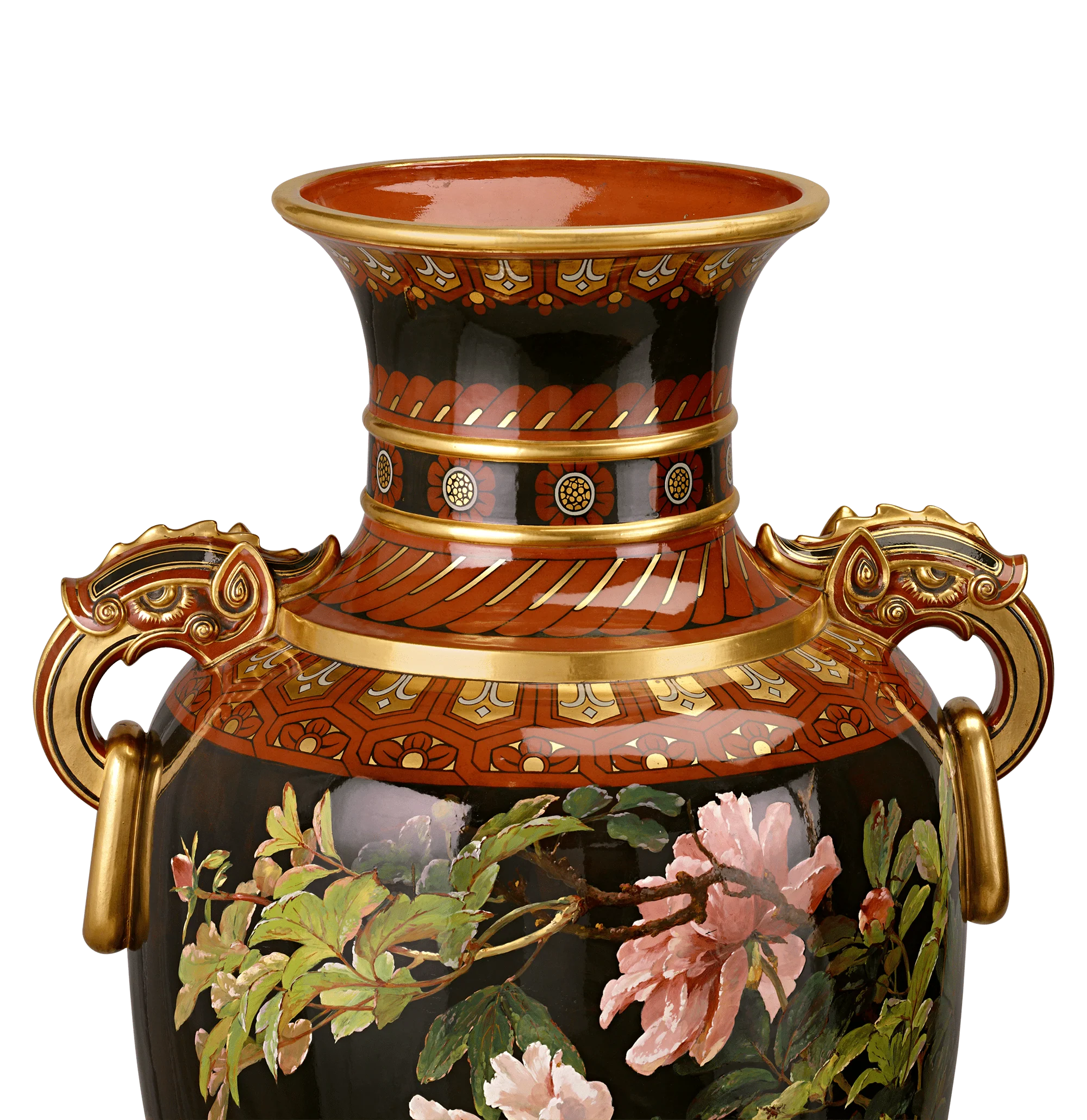 Pair of Minton Exhibition Vases - Image 3