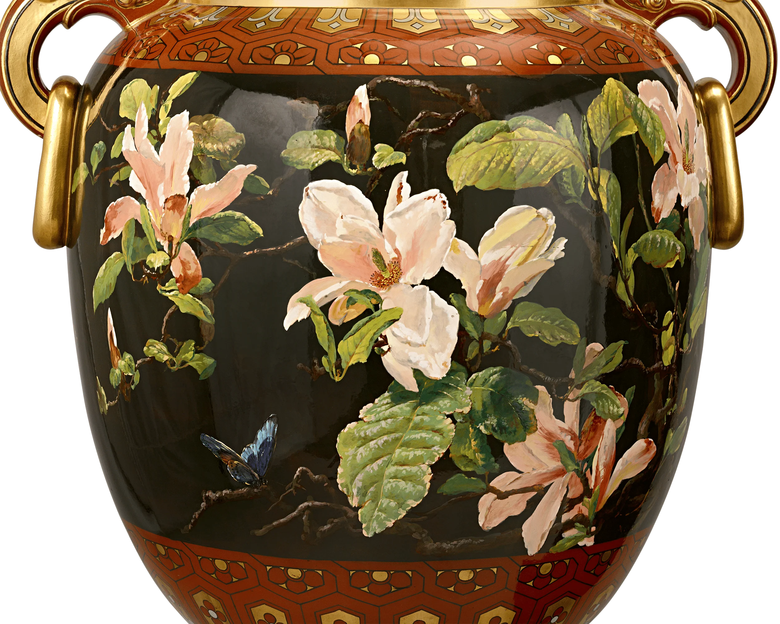 Pair of Minton Exhibition Vases - Image 4
