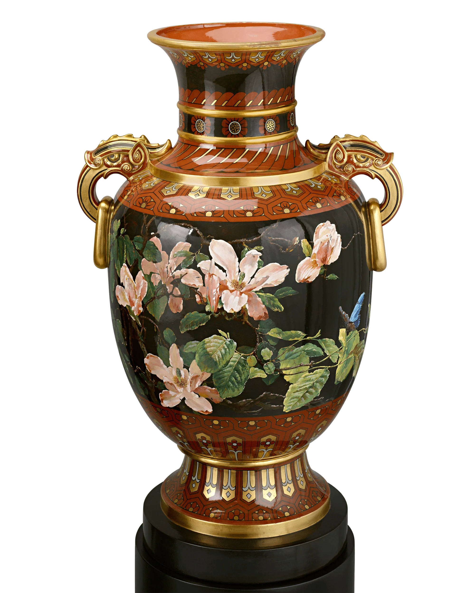 Pair of Minton Exhibition Vases - Image 6