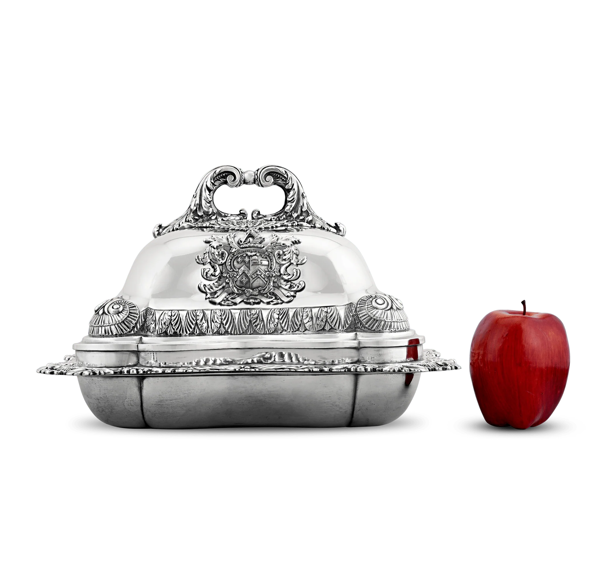Pair of Silver Entree Dishes by Edward Farrell - Image 5