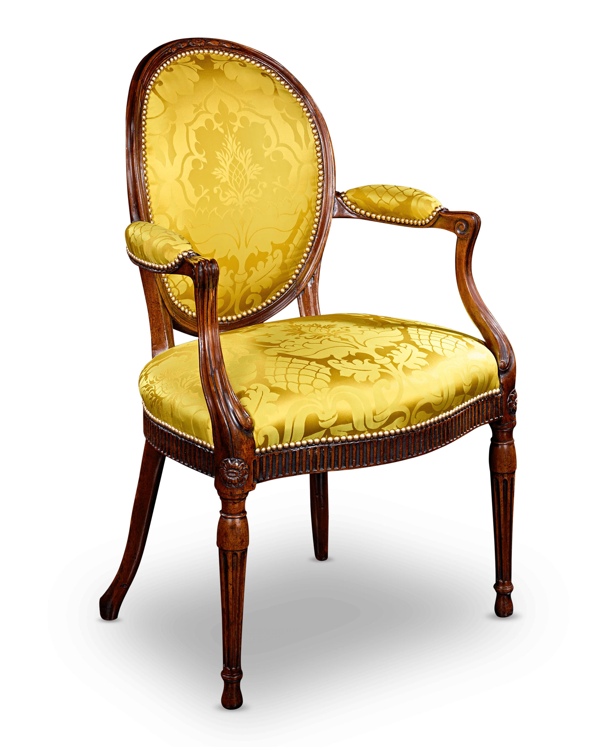 Pair of Thomas Chippendale Armchairs - Image 2