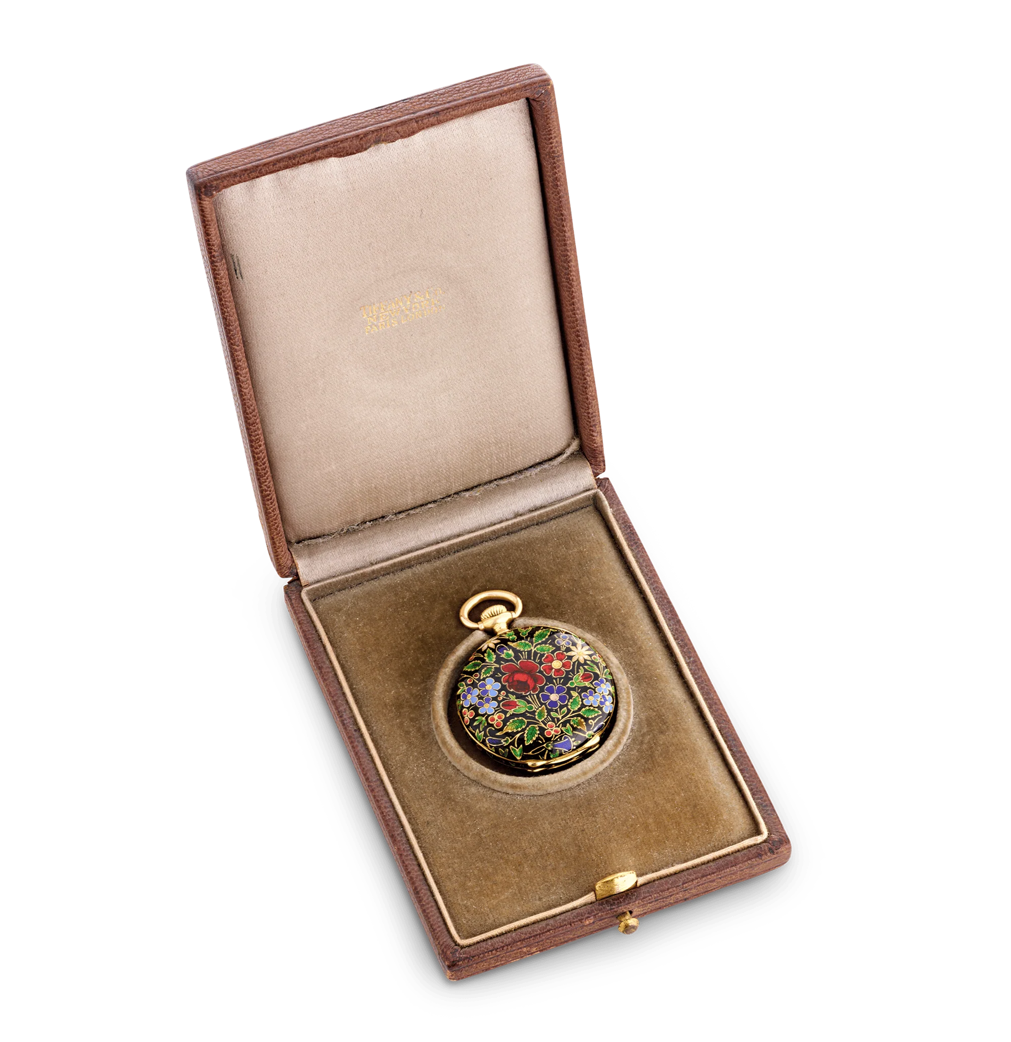 Patek Philippe and Tiffany & Co. Cloisonné Enamel Watch - Image 6