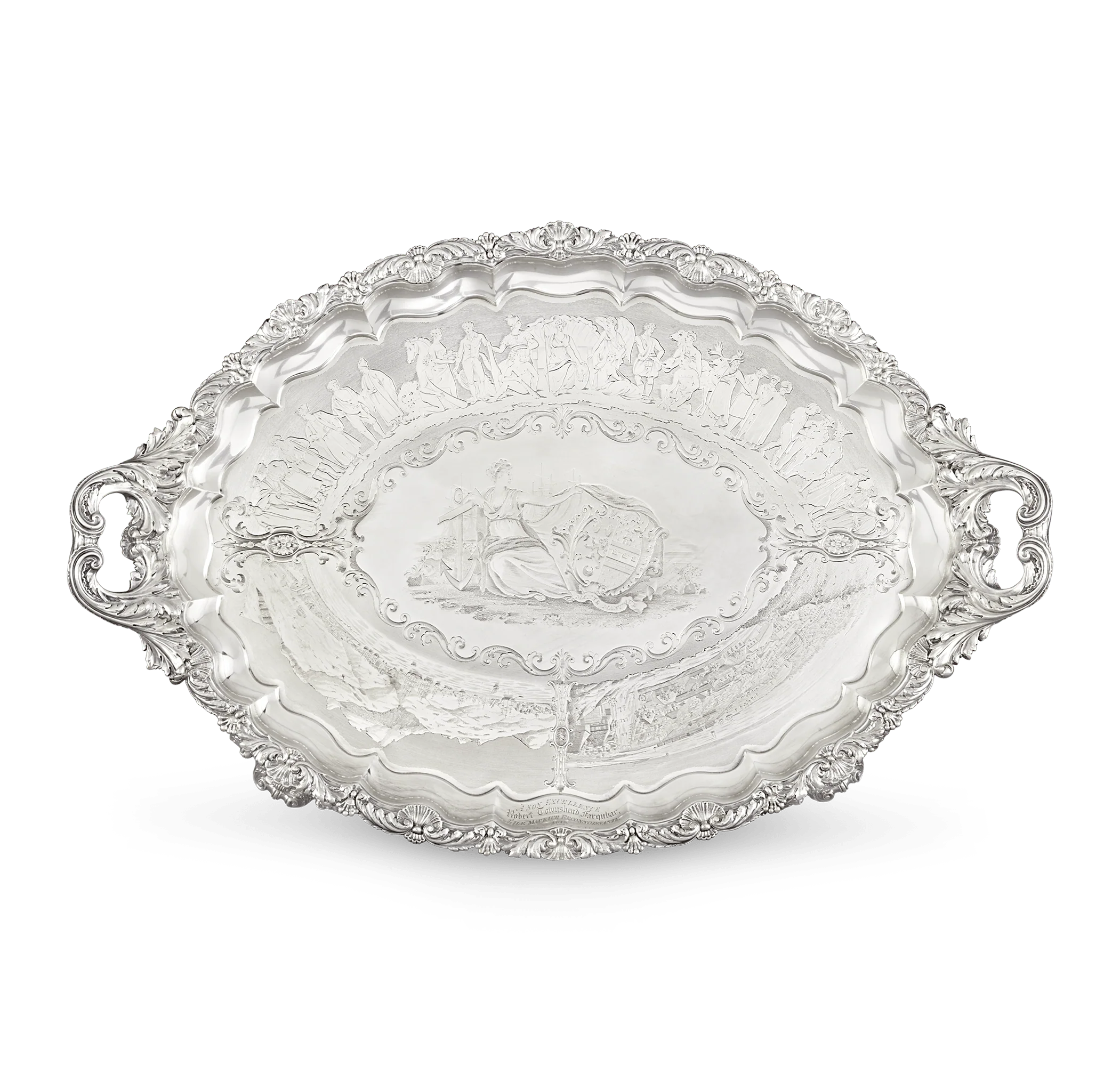 Paul Storr Abolitionist Silver Trays - Image 10