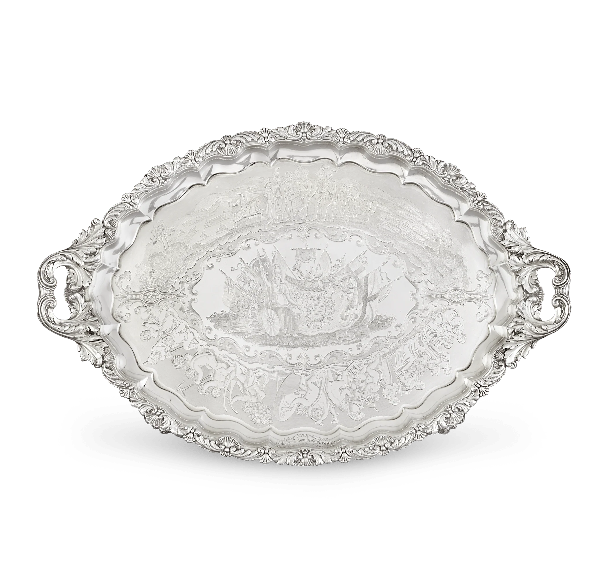 Paul Storr Abolitionist Silver Trays - Image 2