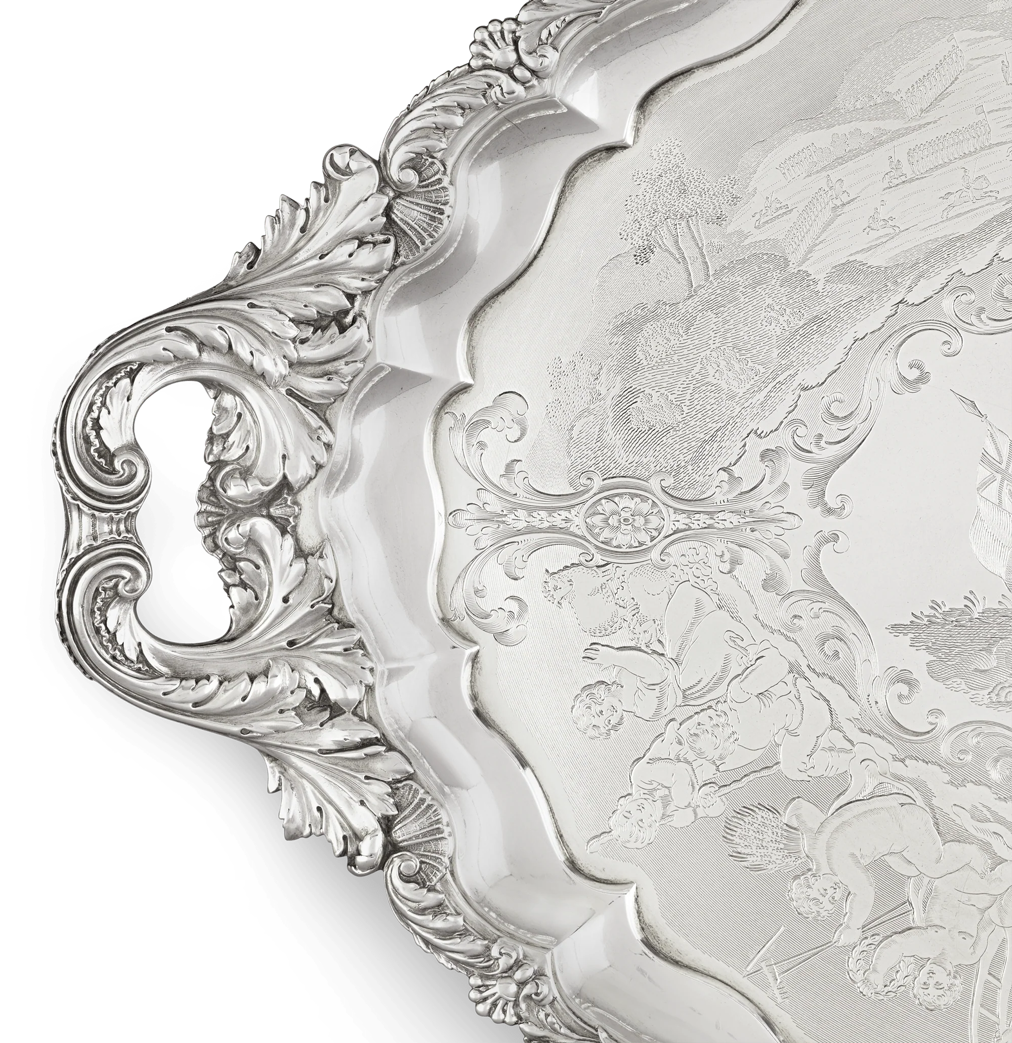 Paul Storr Abolitionist Silver Trays - Image 5