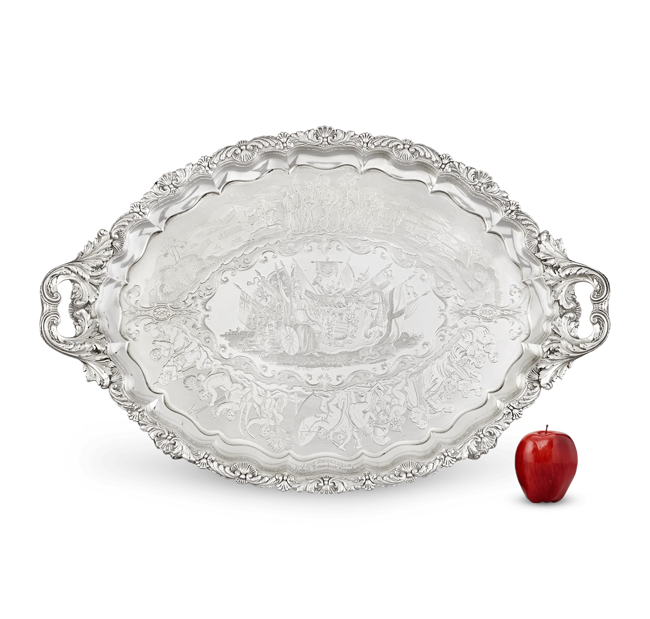 Paul Storr Abolitionist Silver Trays - Image 9