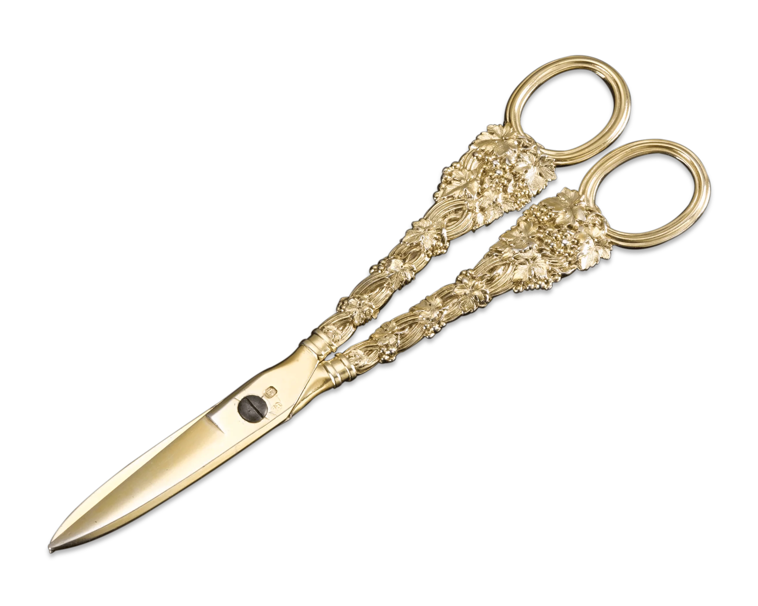 Paul Storr Silver-Gilt Grape Shears - Image 2