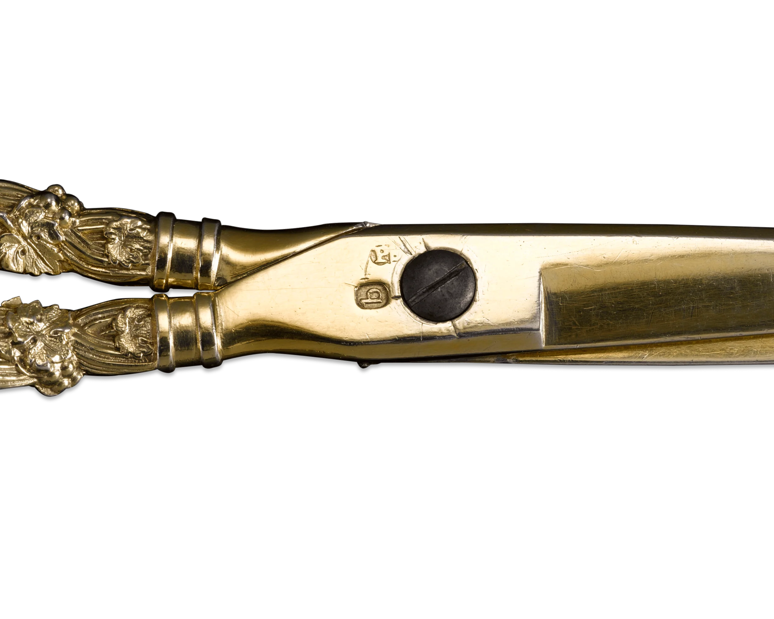 Paul Storr Silver-Gilt Grape Shears - Image 4