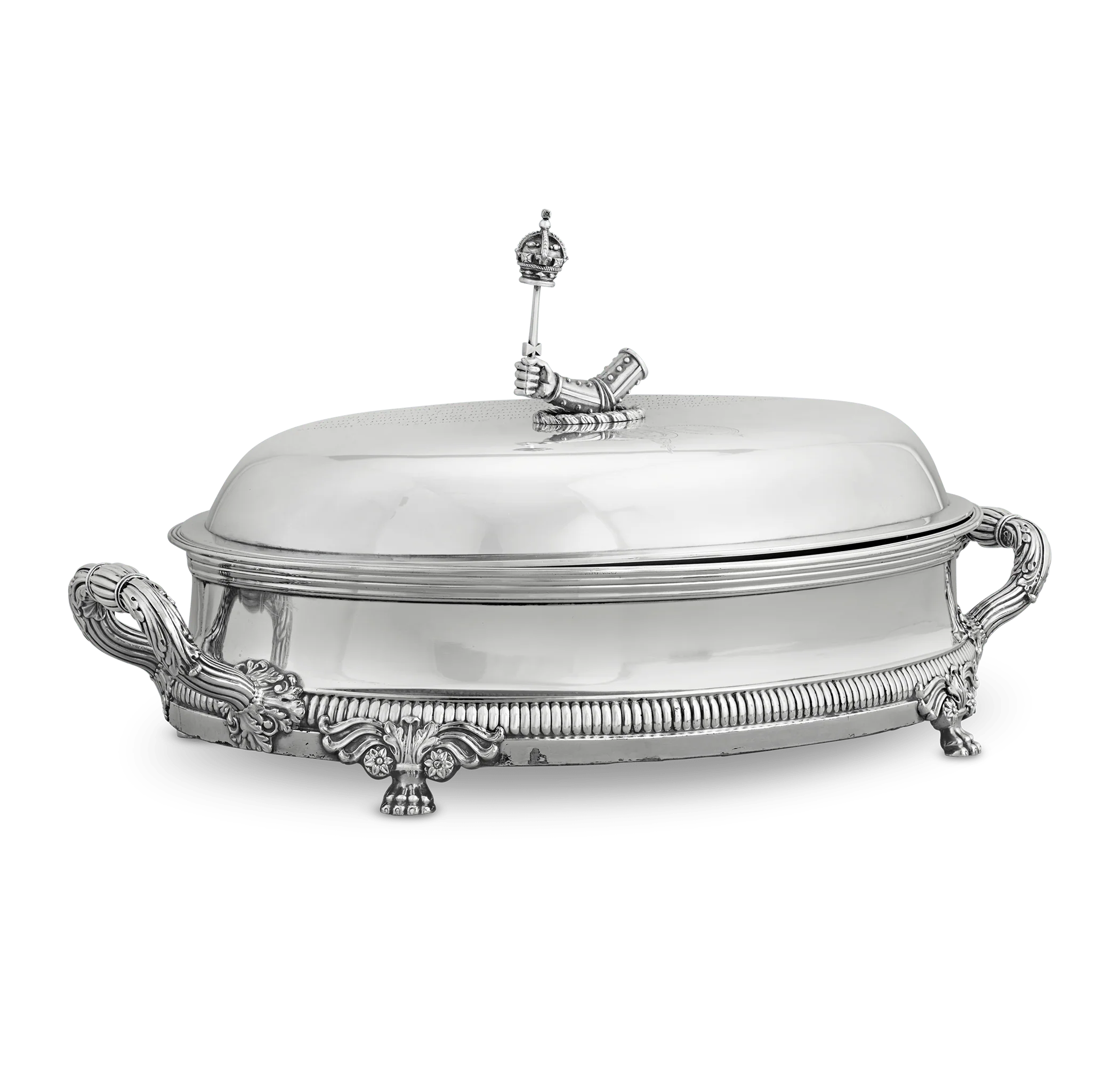 Paul Storr Silver Tureen and Entrée Dishes, Set of 3 - Image 8