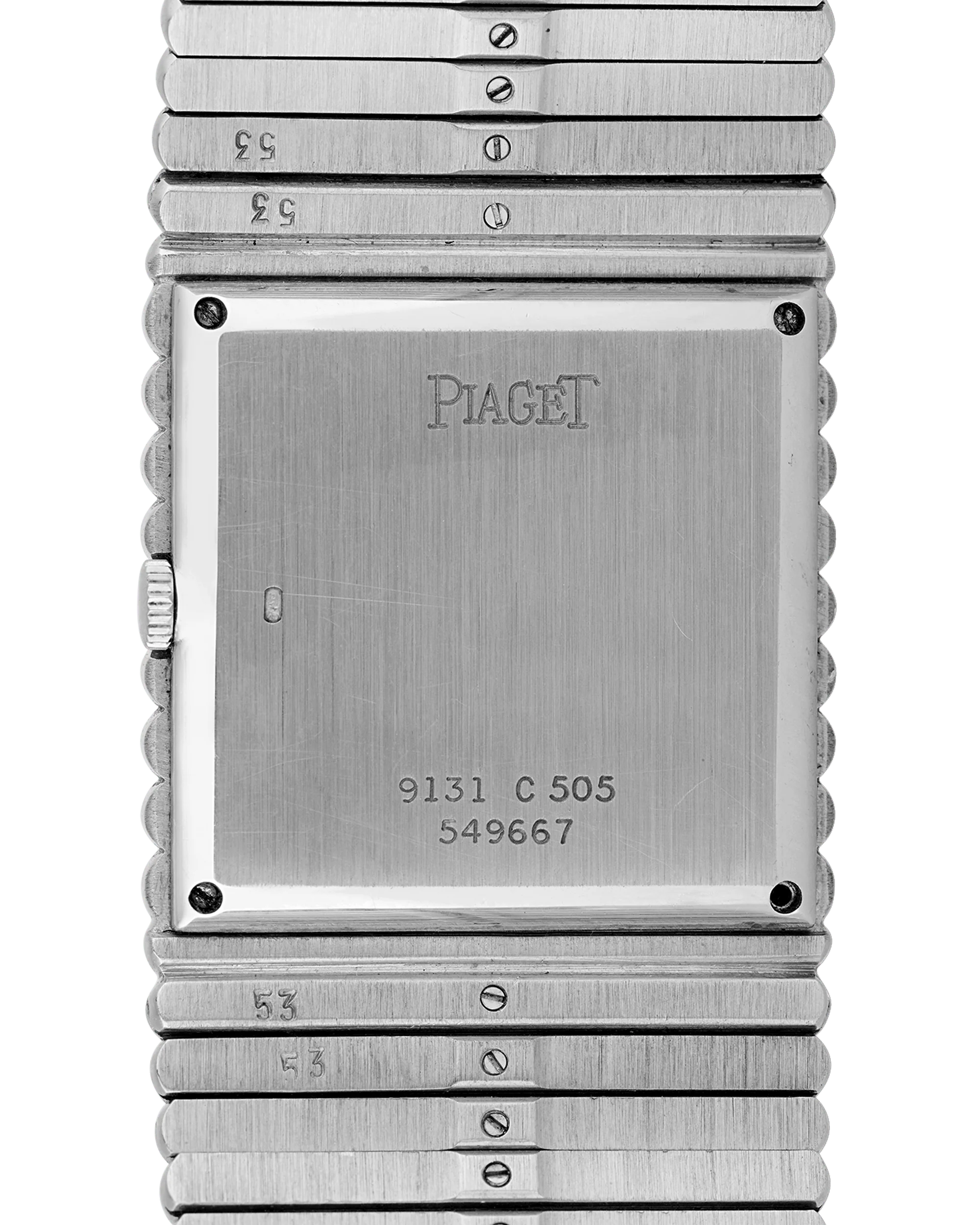 Piaget Emperador White Gold and Diamond Watch - Image 5