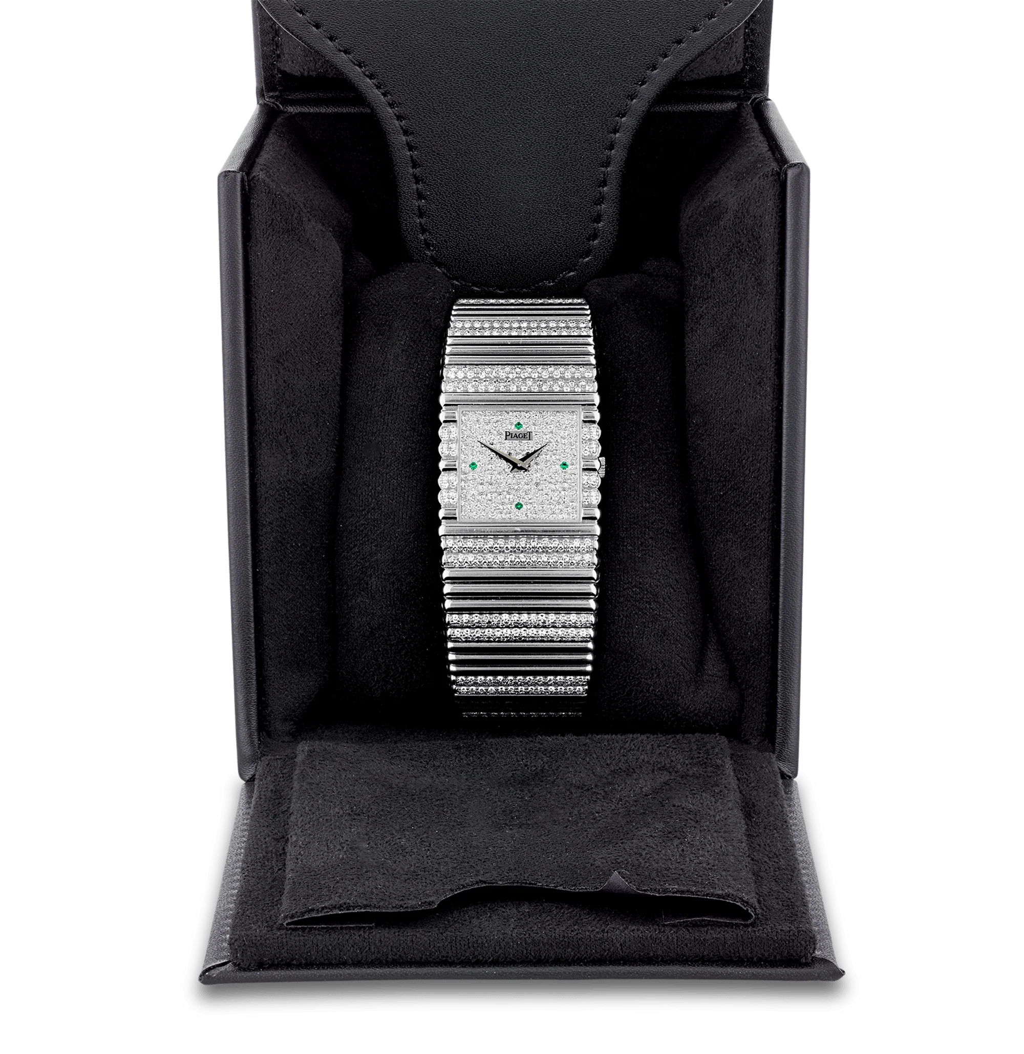 Piaget Emperador White Gold and Diamond Watch - Image 6