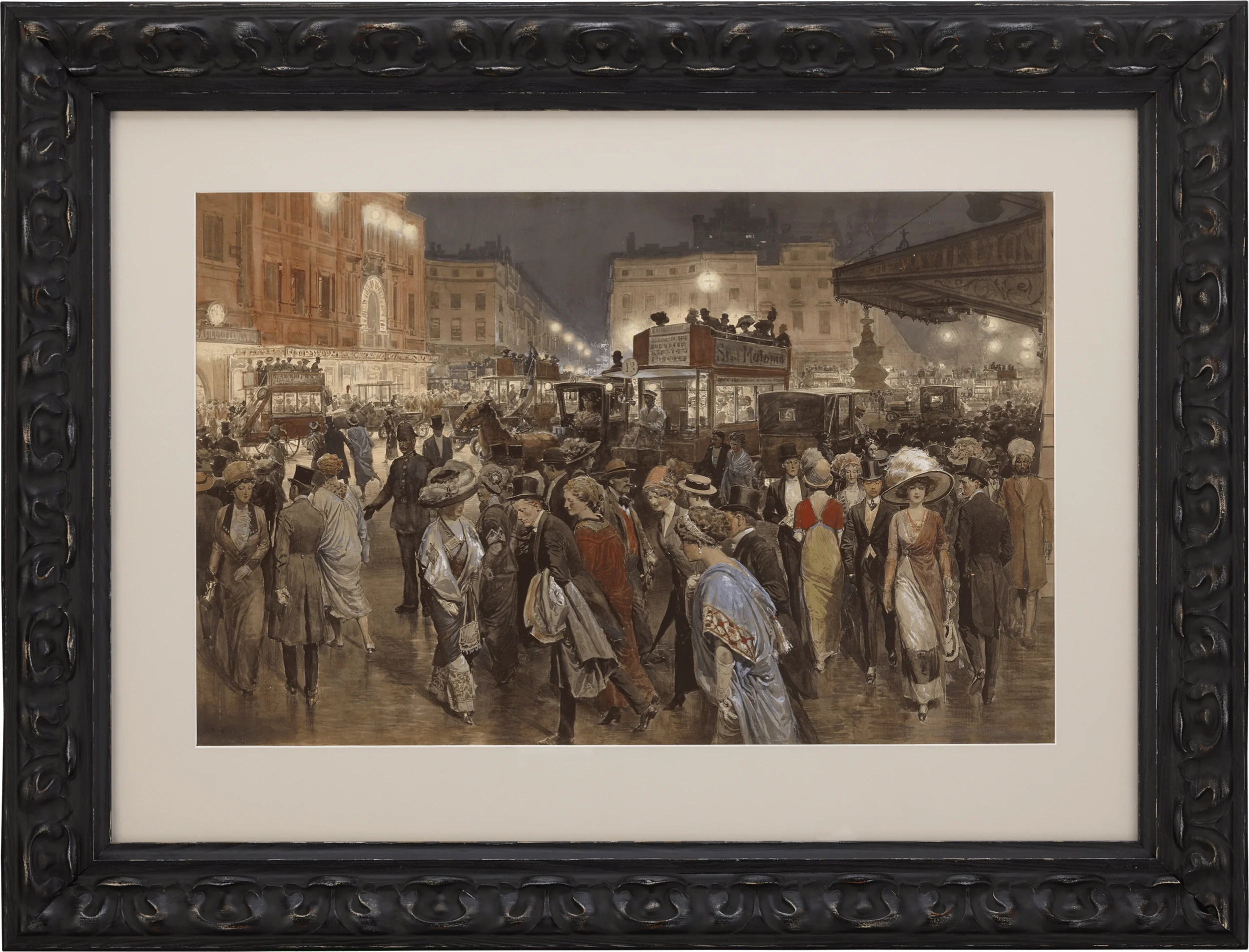 Piccadilly Circus by Fortunino Matania - Image 2