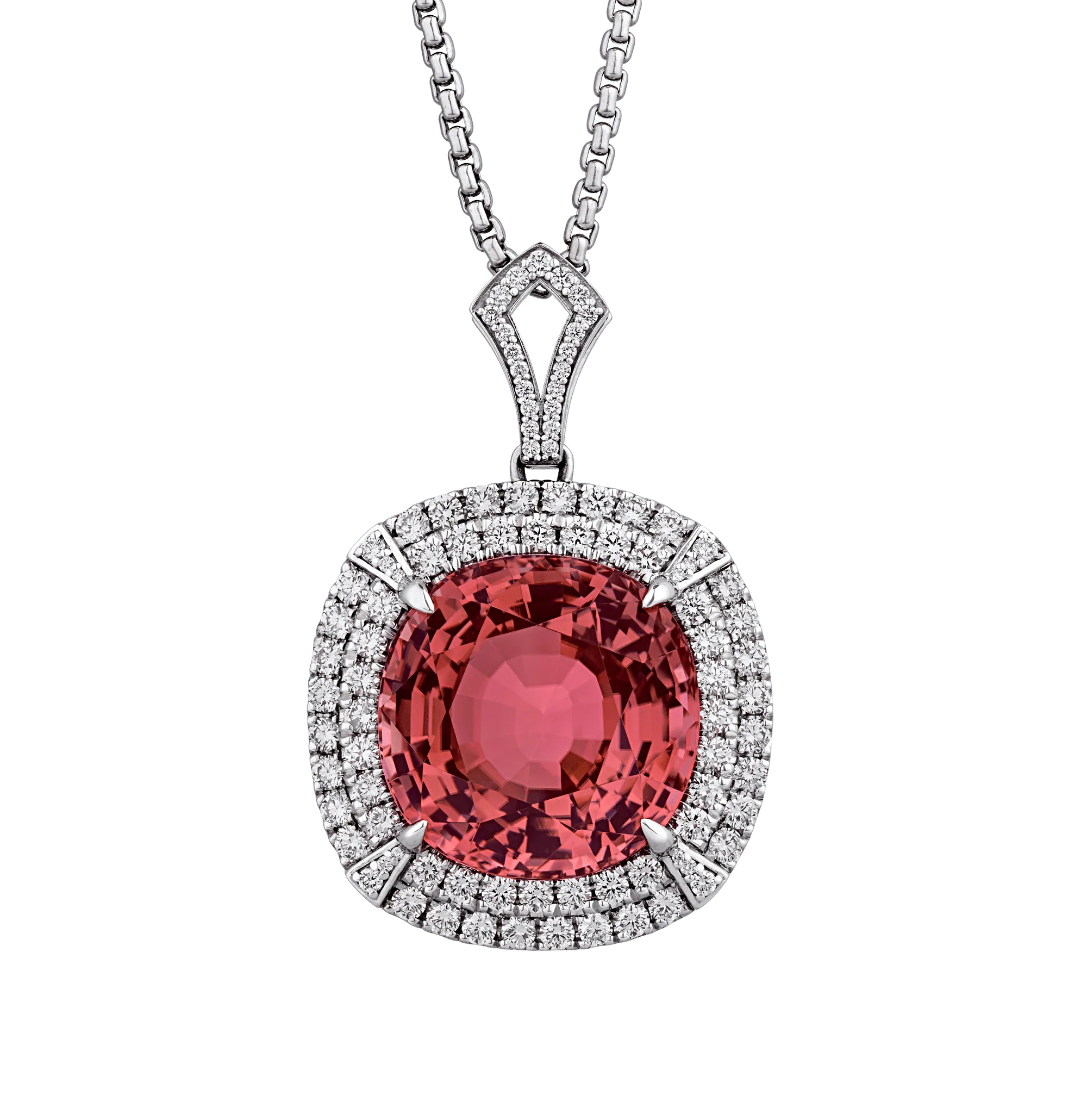 Pink Tourmaline Pendant, 77.93 Carats - Image 3