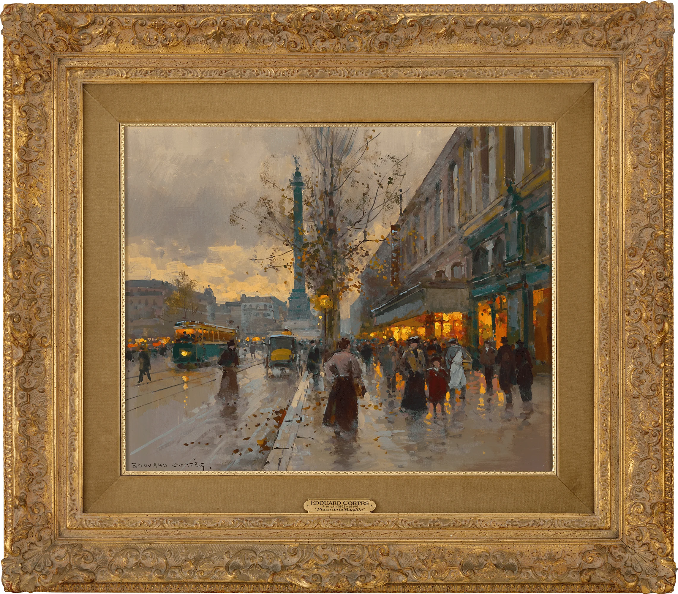 Place de la Bastille by Edouard Léon Cortès - Image 2