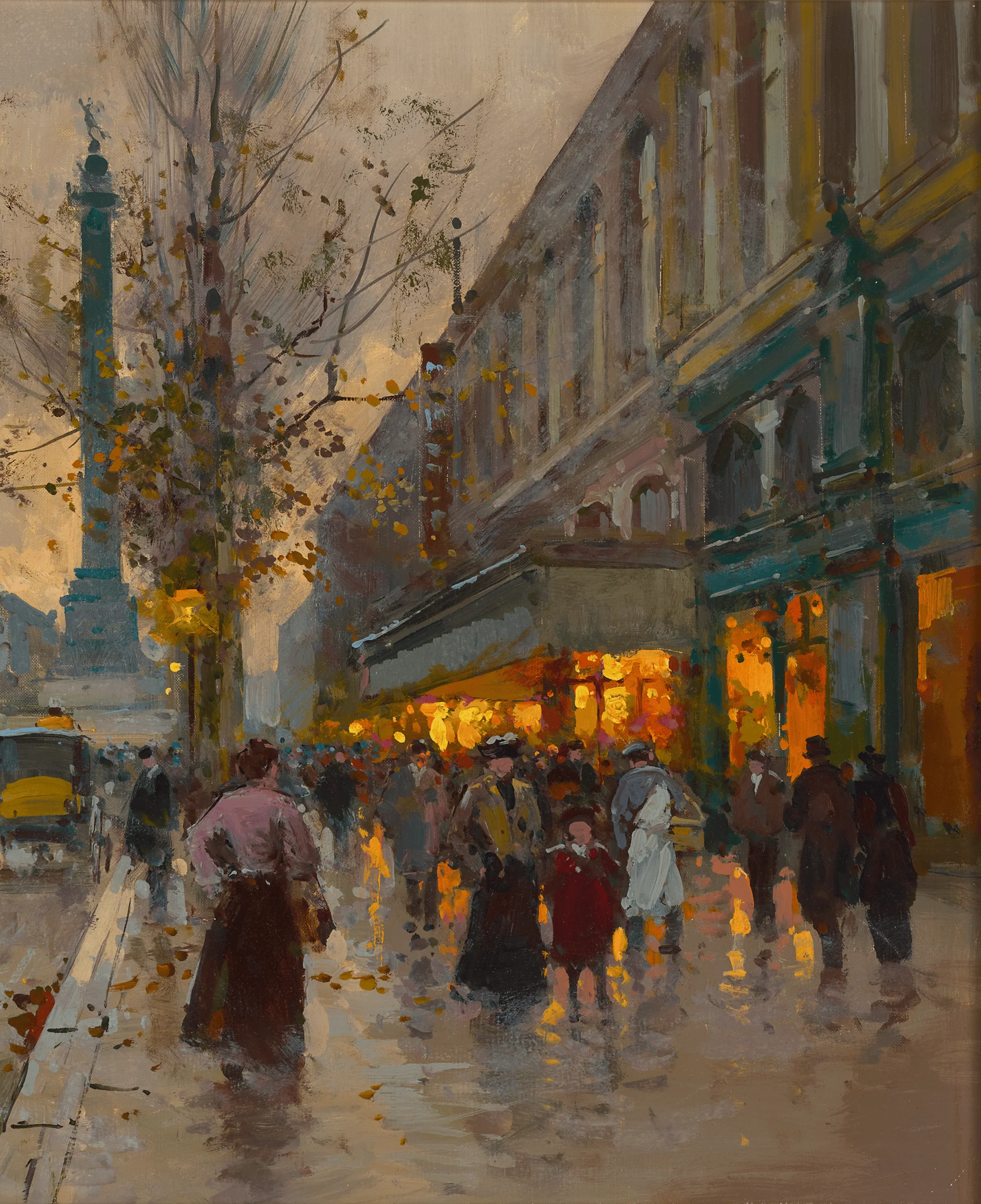 Place de la Bastille by Edouard Léon Cortès - Image 4