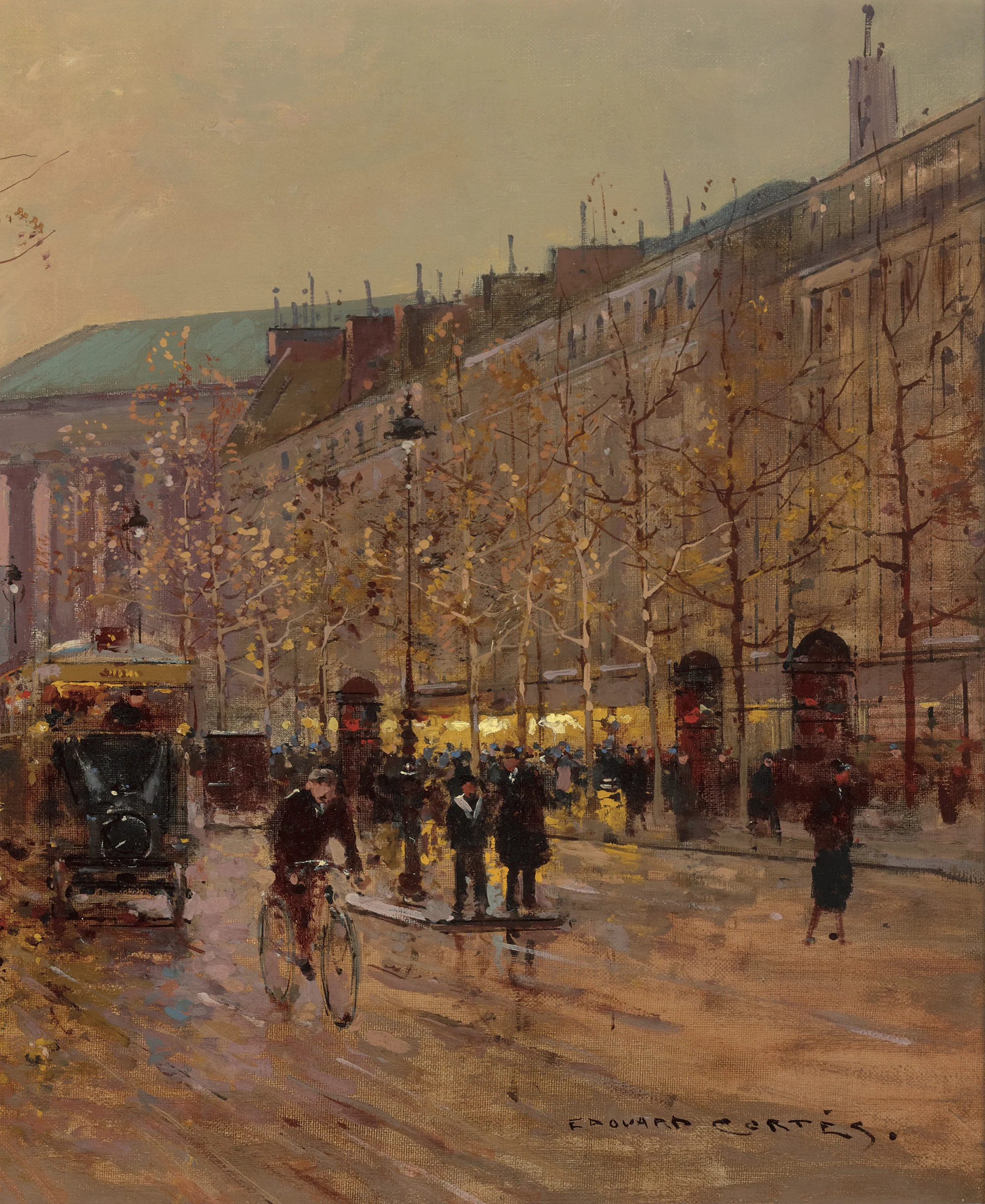 Place de la Madeleine by Edouard Léon Cortès - Image 4