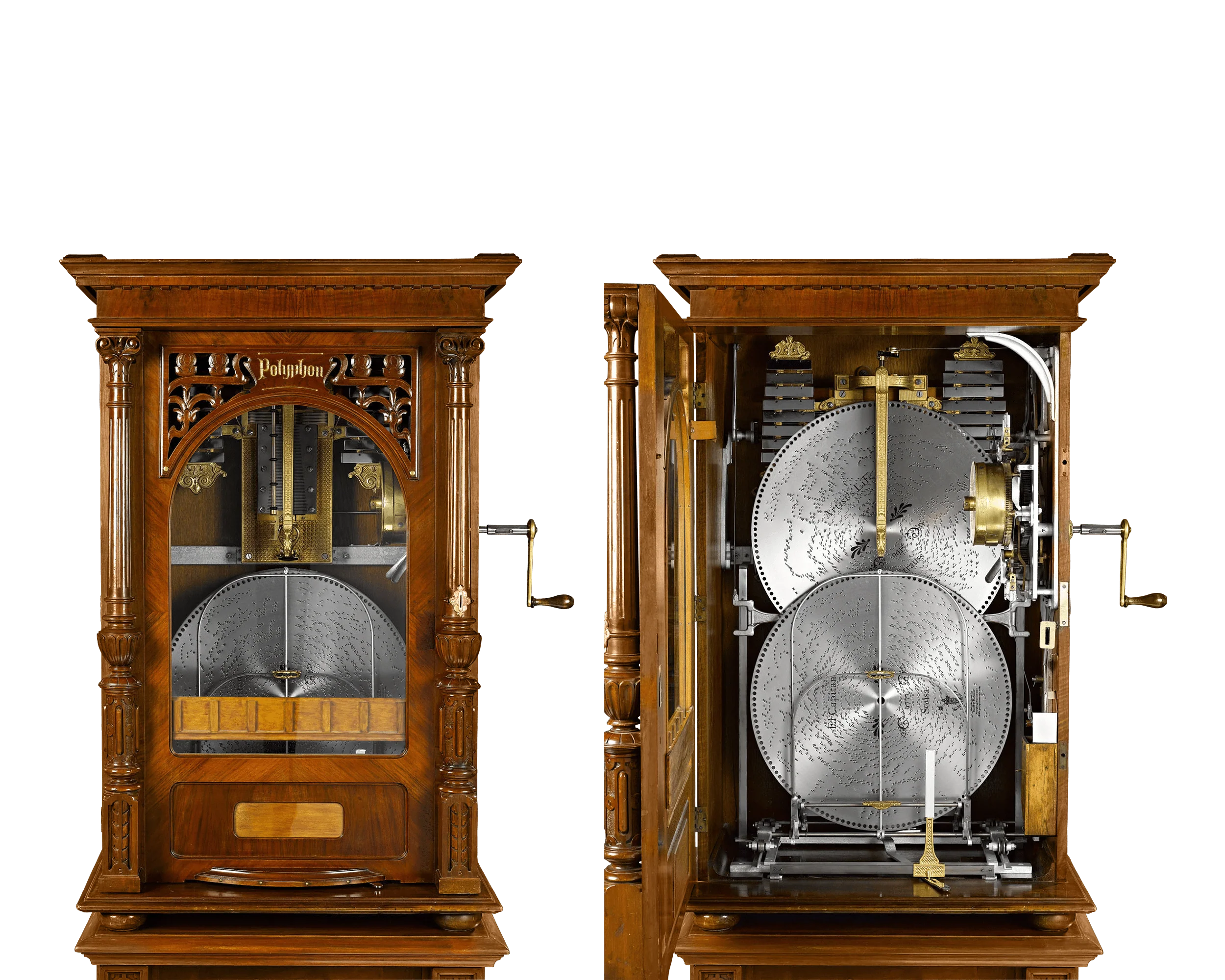Polyphon Autochange Disk Music Box - Image 4