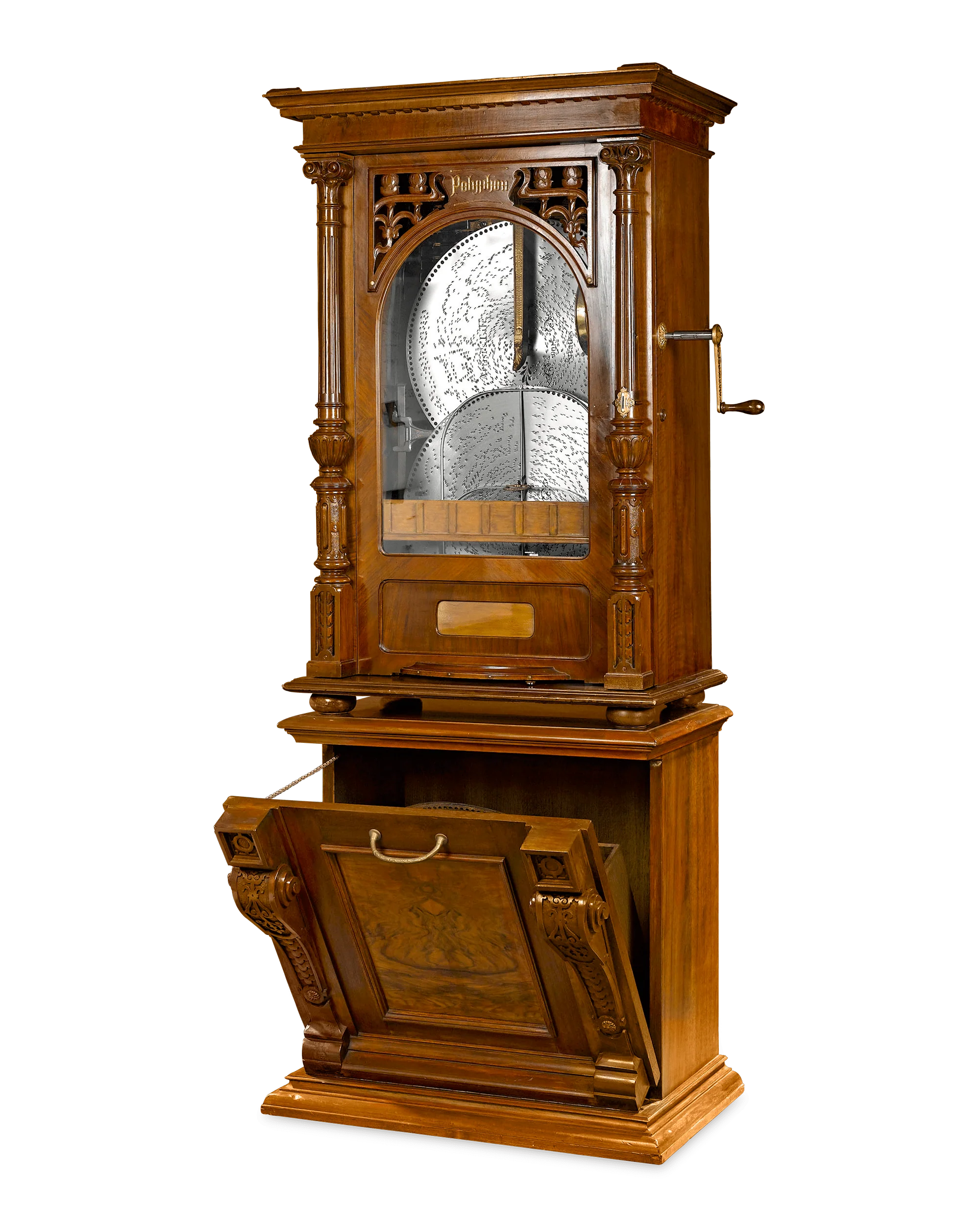 Polyphon Autochange Disk Music Box - Image 5