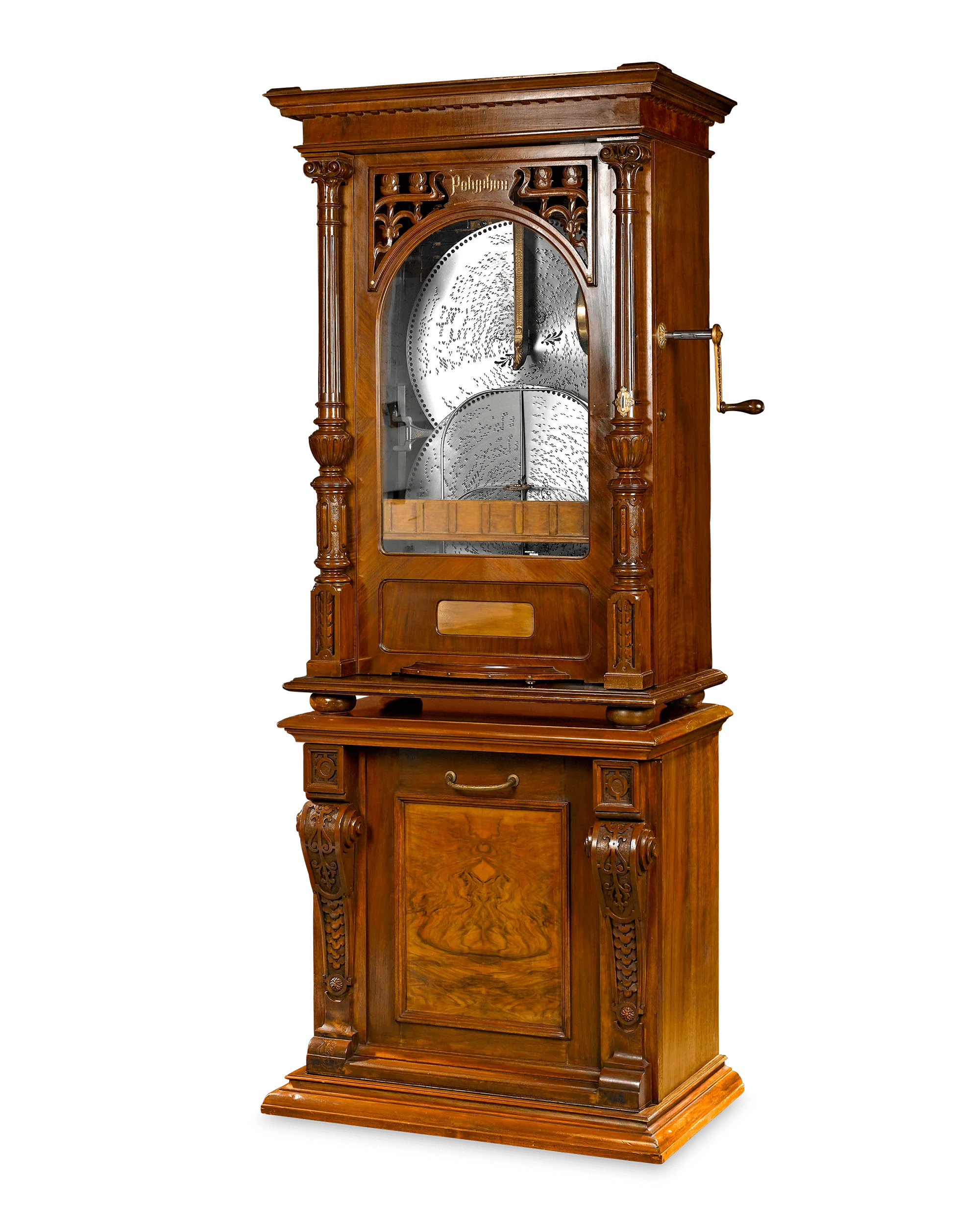 Polyphon Autochange Disk Music Box - Image 6