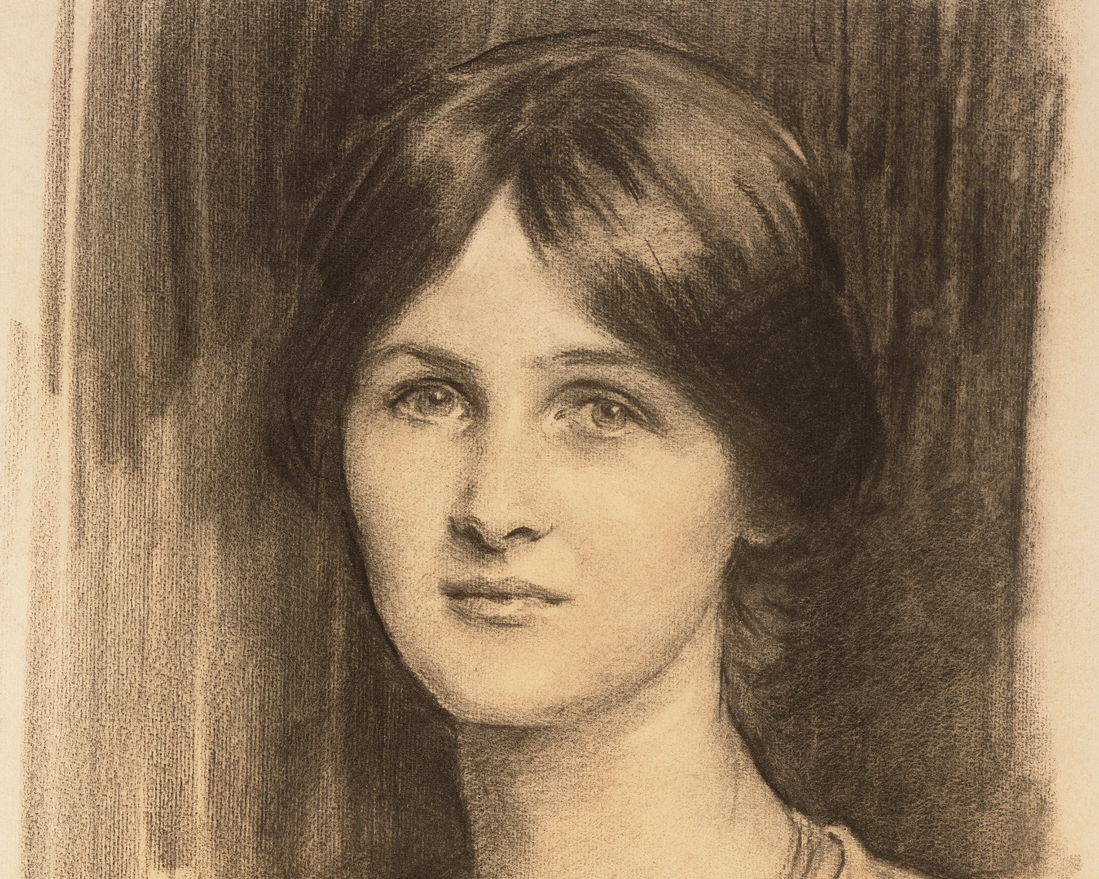Portrait of Angela McInnes by John Singer Sargent - Image 3