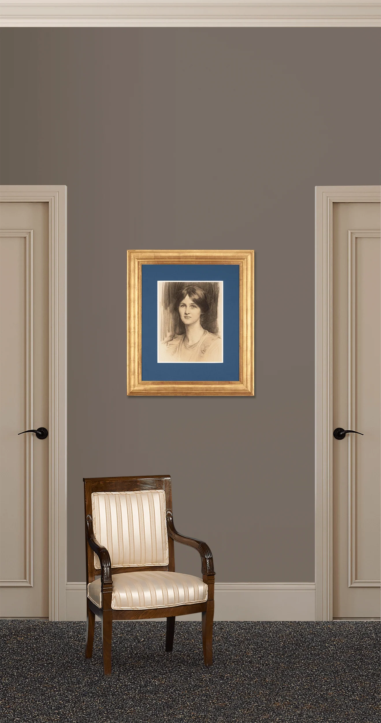 Portrait of Angela McInnes by John Singer Sargent - Image 4
