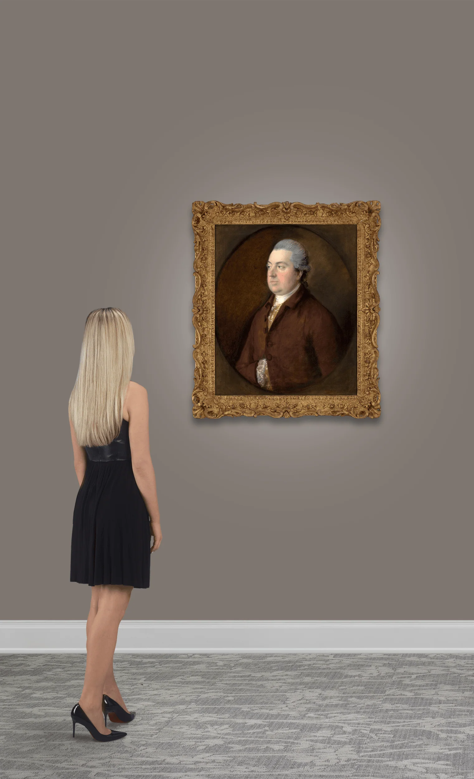 Portrait of Francis Bennett by Thomas Gainsborough - Image 5