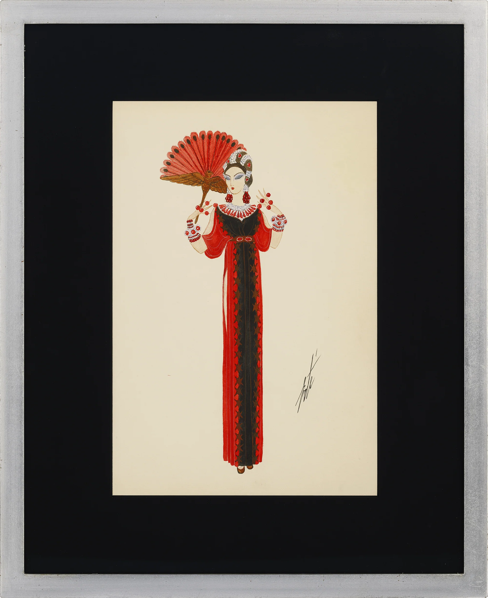 Princesse d'Asie by Erté - Image 2