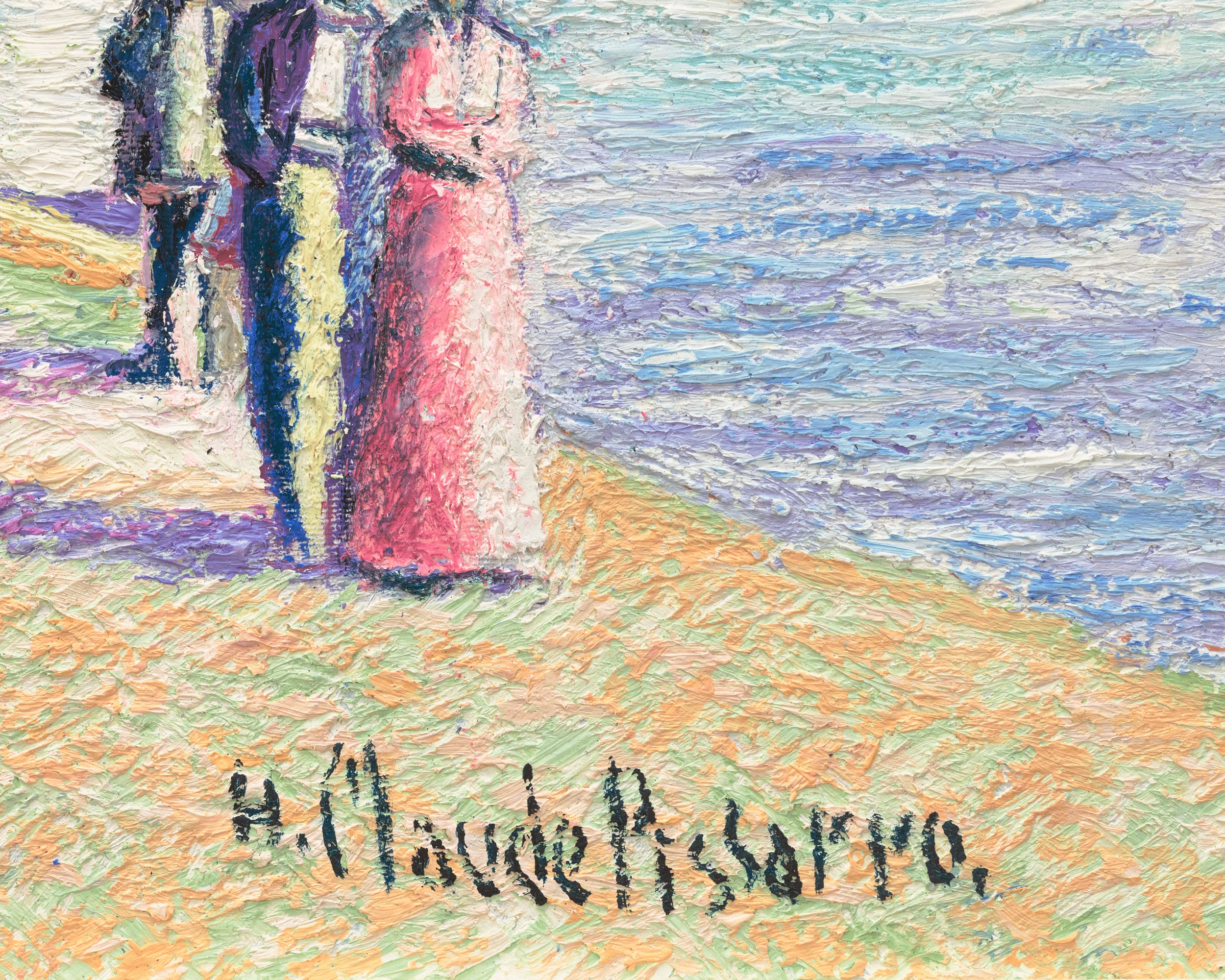 Promenade sur la plage by H. Claude Pissarro - Image 5