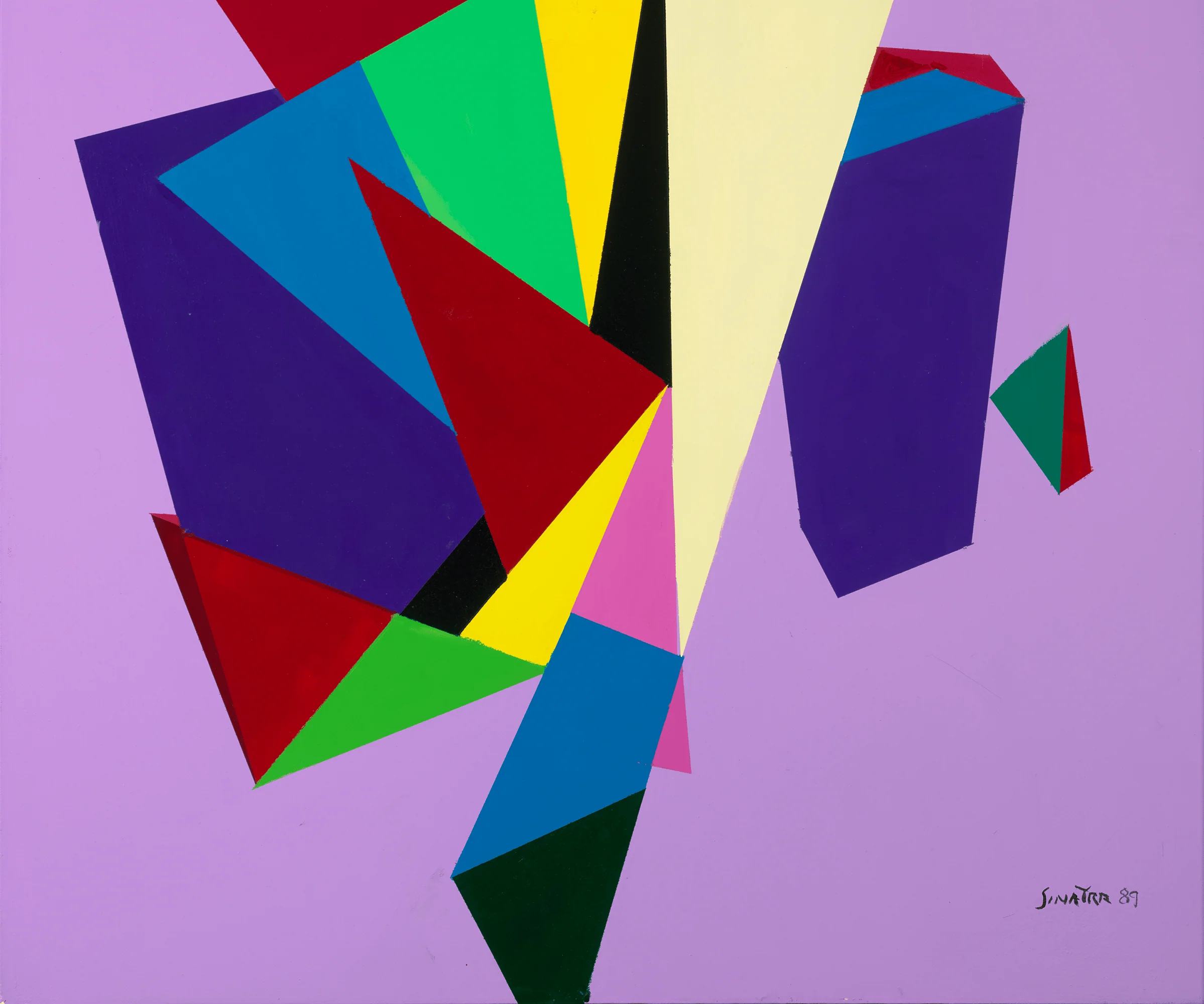 Purple Abstract by Frank Sinatra - Image 4