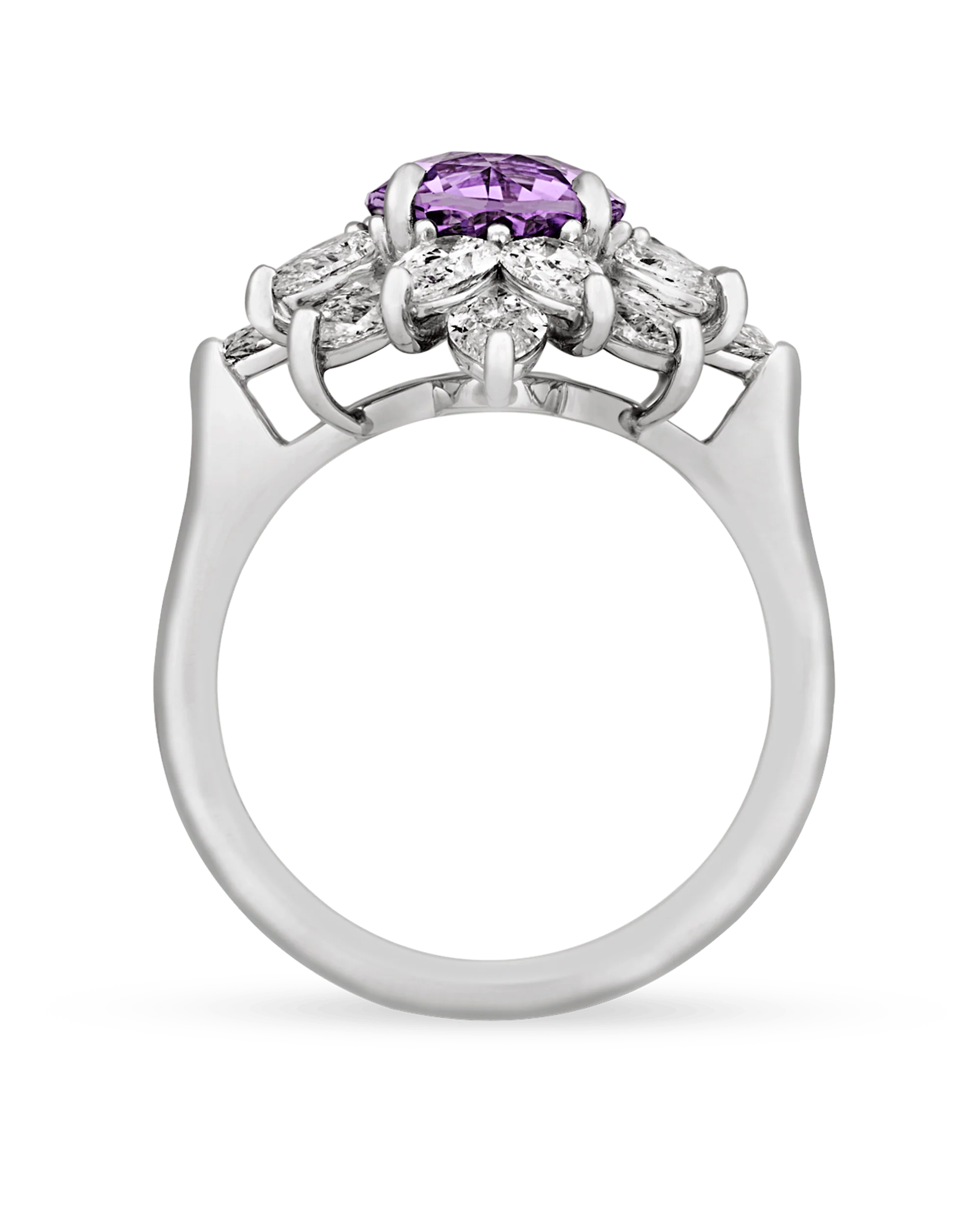 Purple Sapphire Ring, 2.53 Carats - Image 2