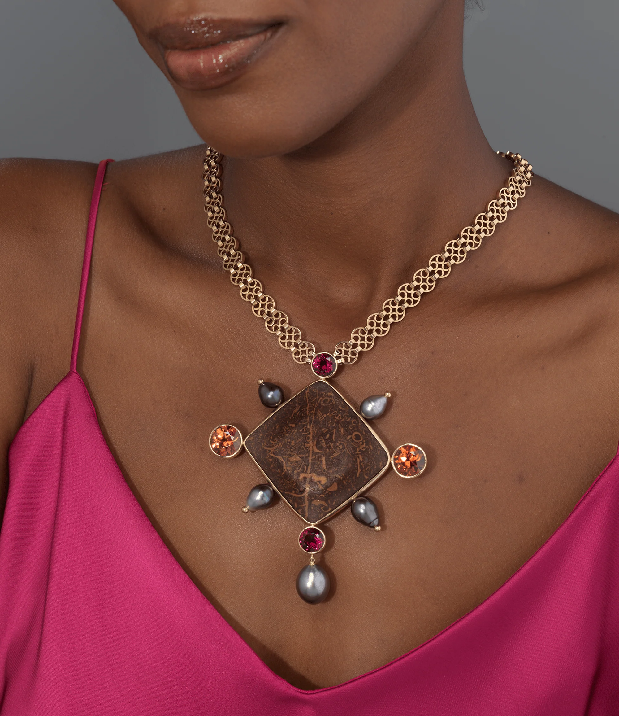 Rebecca Rau Reimagined Jasper Necklace - Image 3