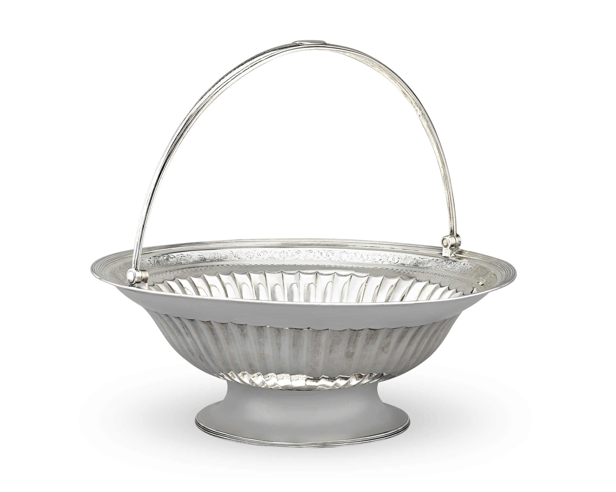 Regency Silver Basket by Robert Hennell II - Image 2