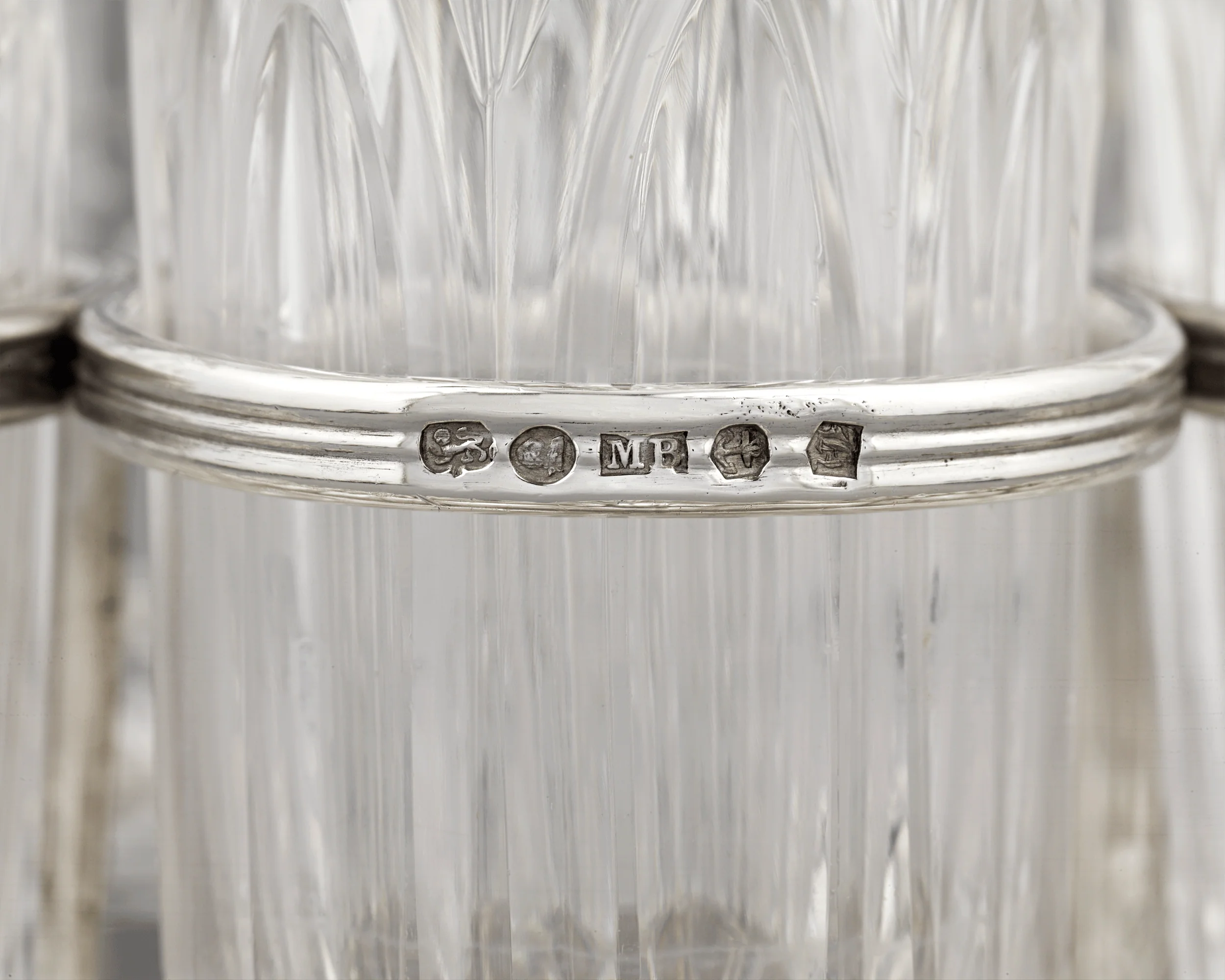 Regency Silver Cruet Set by Matthew Boulton Plate Co. - Image 4