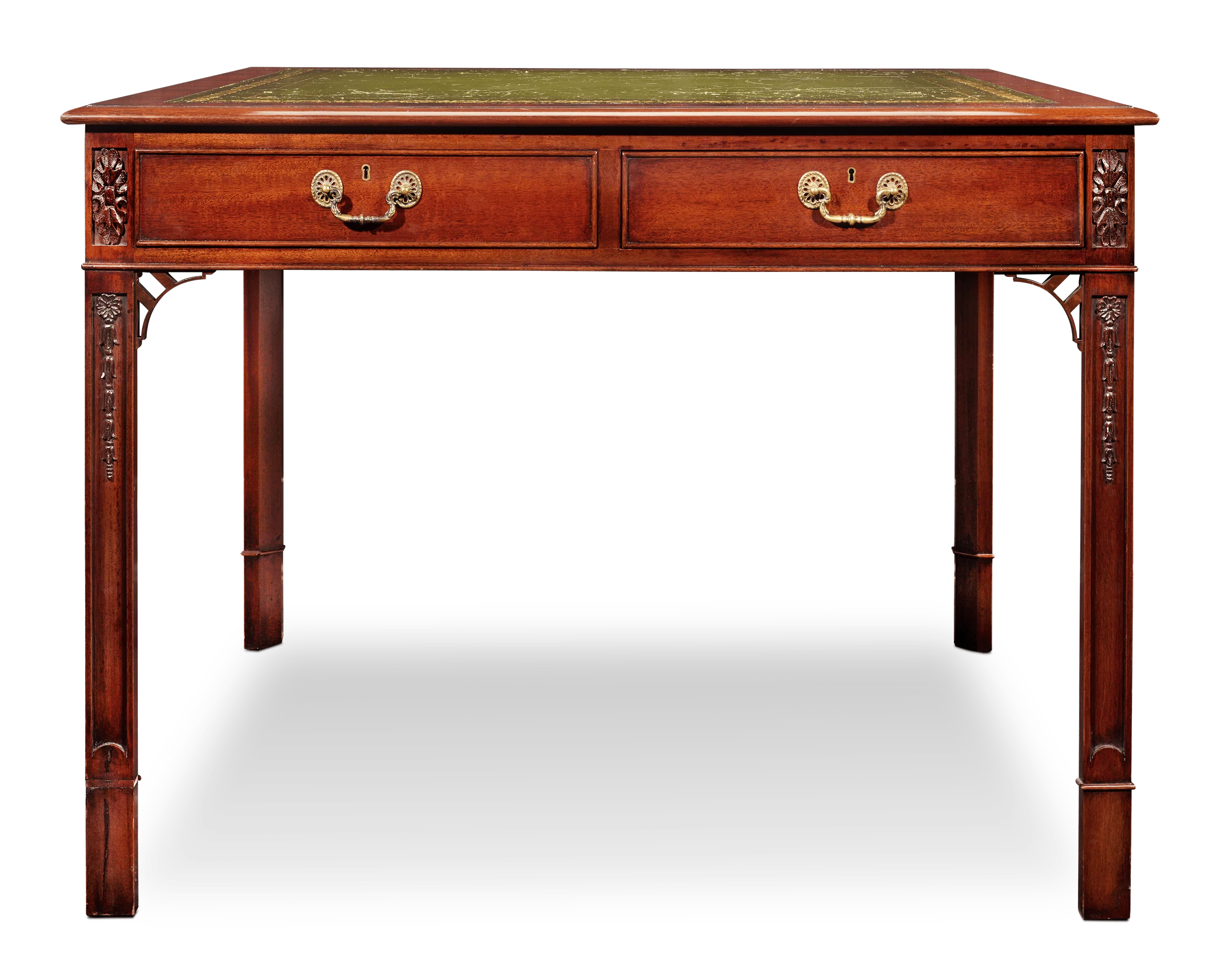Regency-Style Library Table - Image 3
