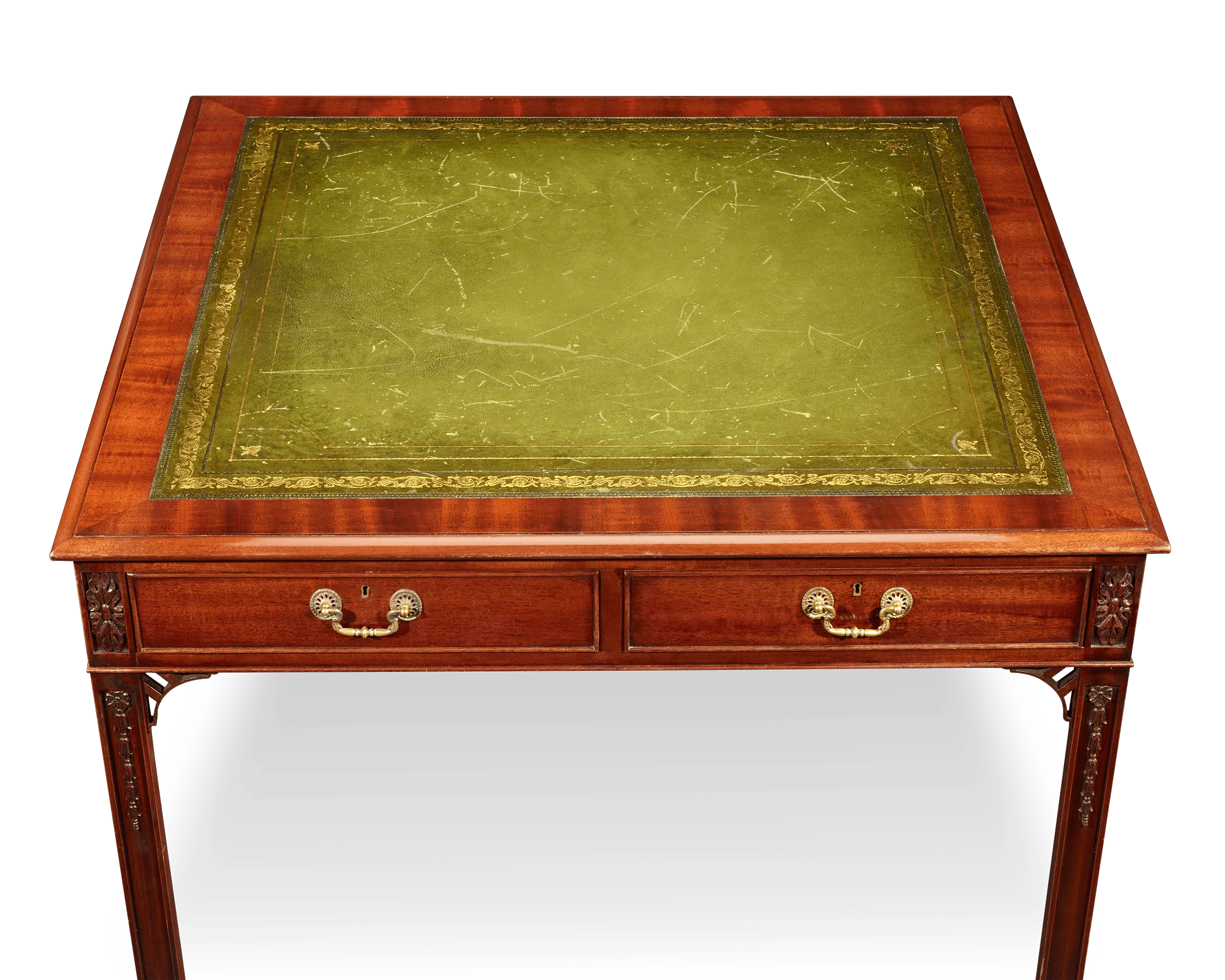Regency-Style Library Table - Image 4