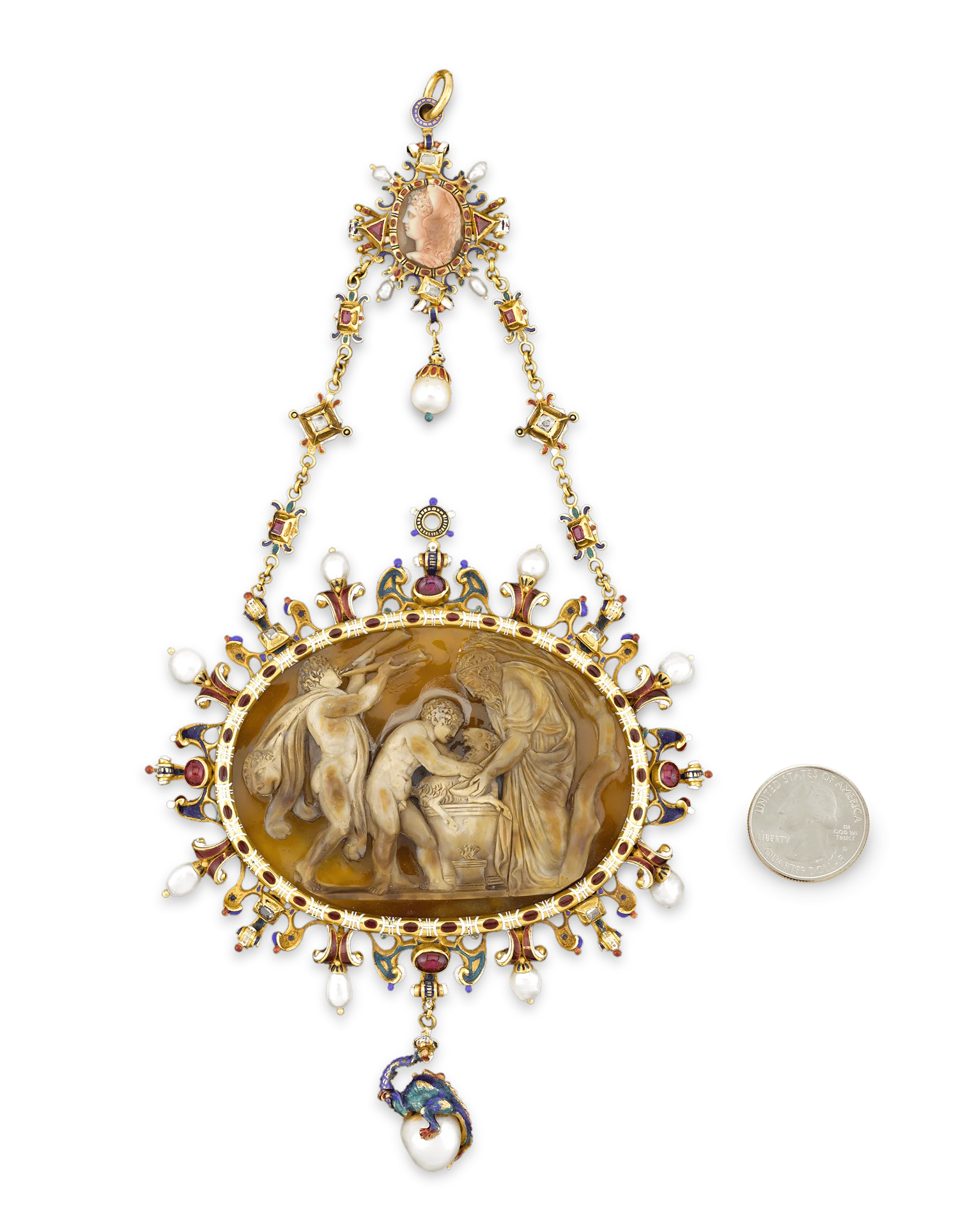 Renaissance Cameo Pendant - Image 6
