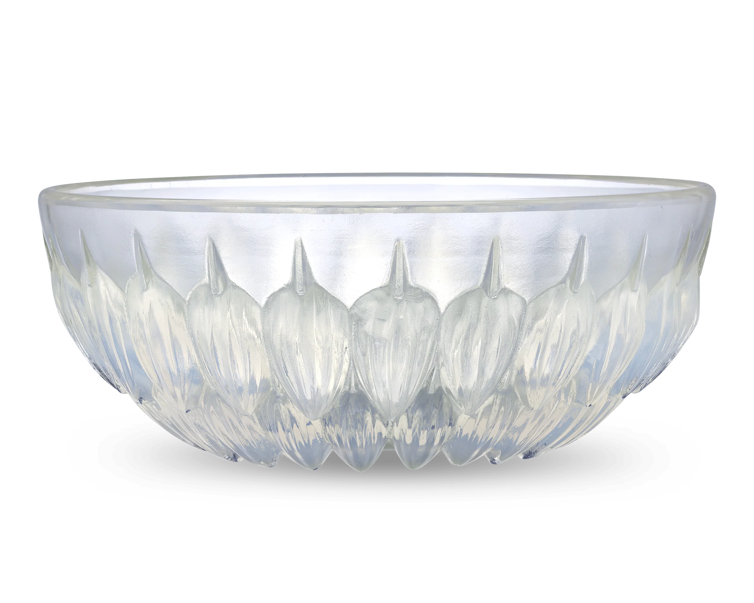 René Lalique Cacao Opalescent Glass Bowl - Image 2