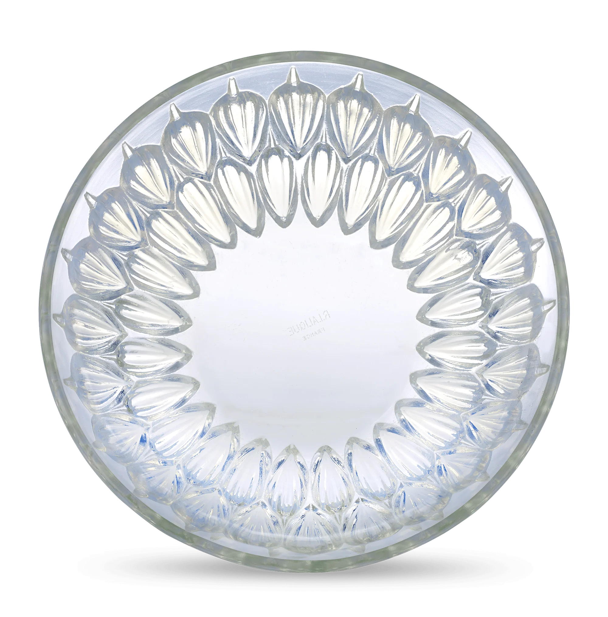 René Lalique Cacao Opalescent Glass Bowl - Image 3