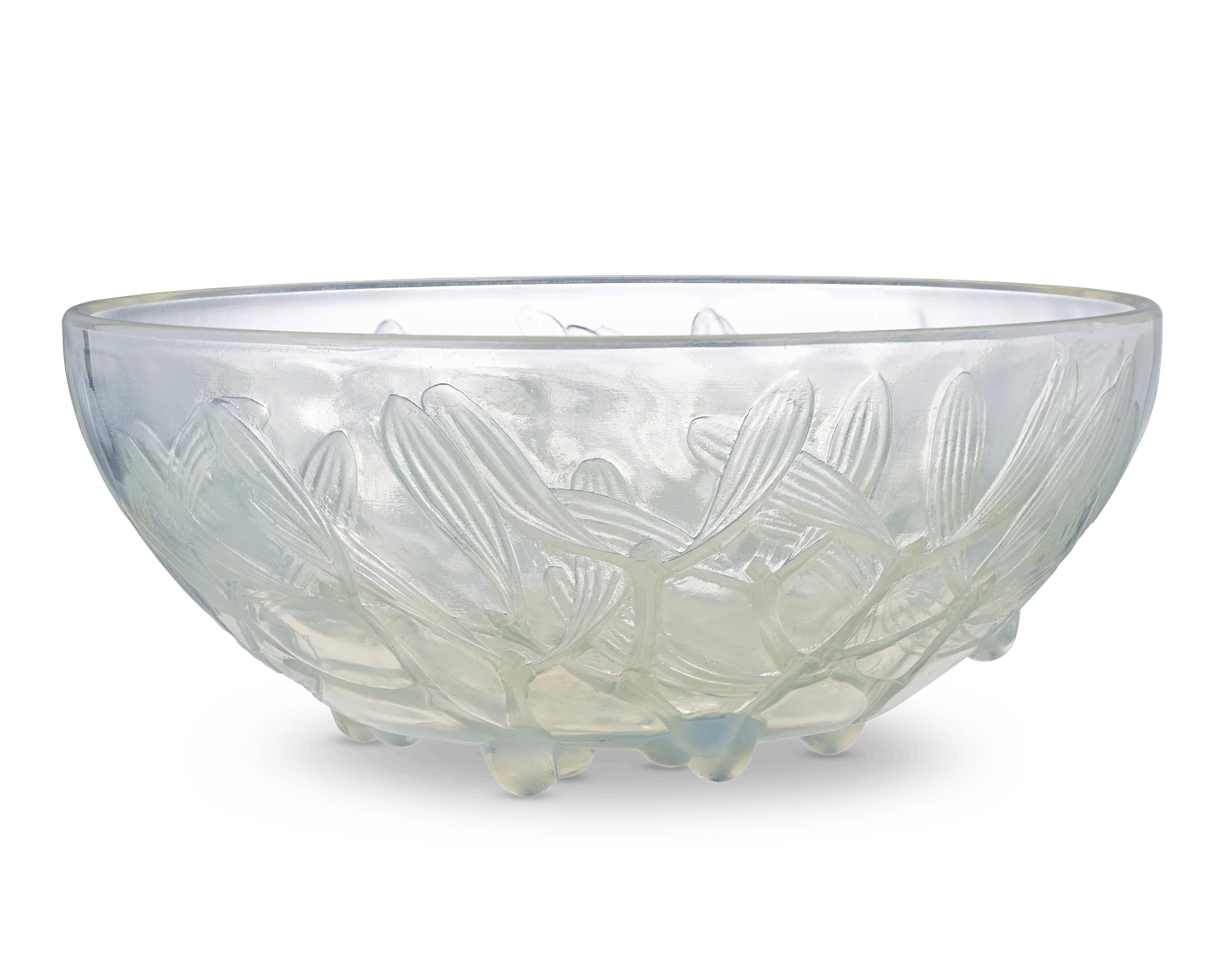 René Lalique Gui Opalescent Glass Bowl - Image 2