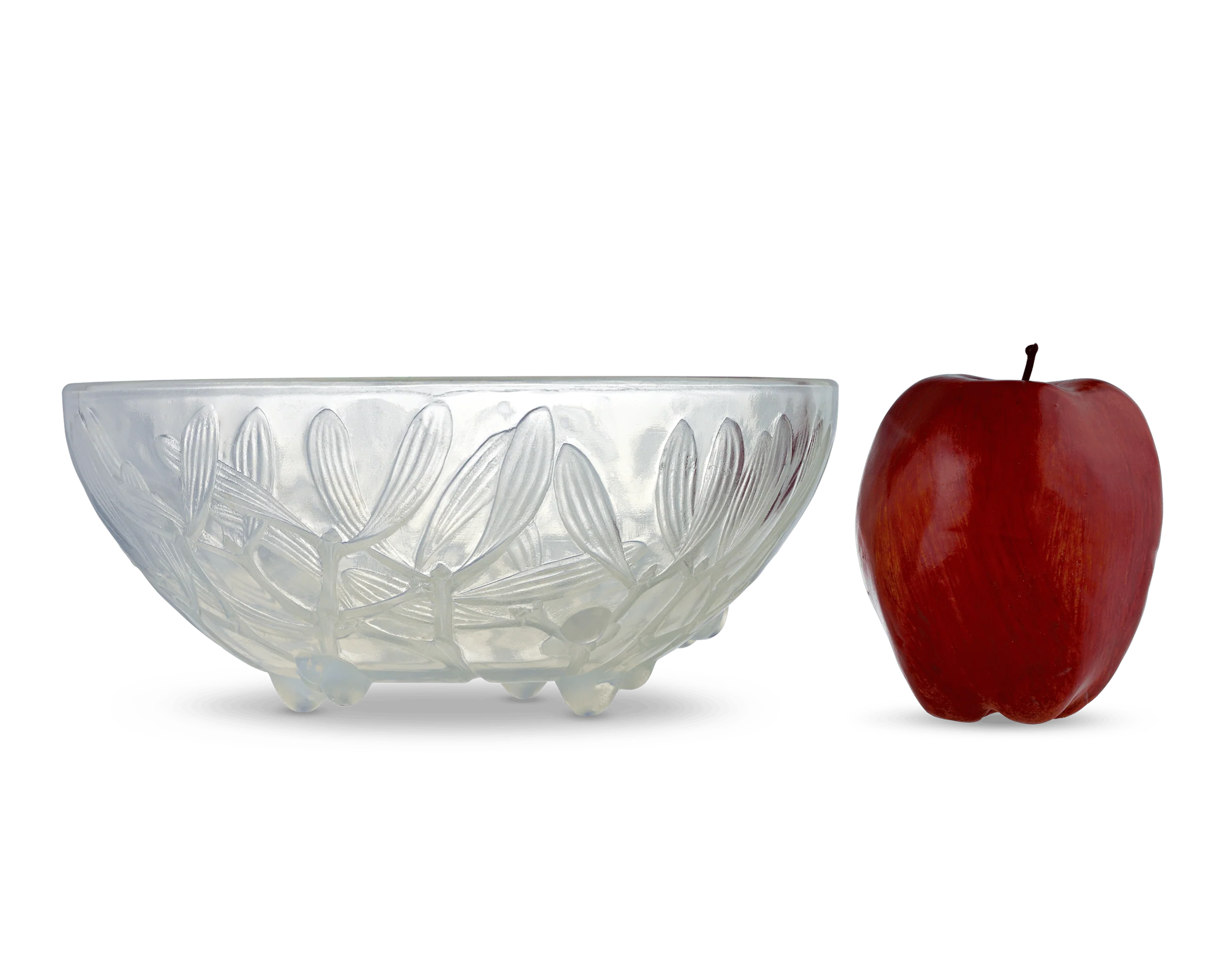 René Lalique Gui Opalescent Glass Bowl - Image 5
