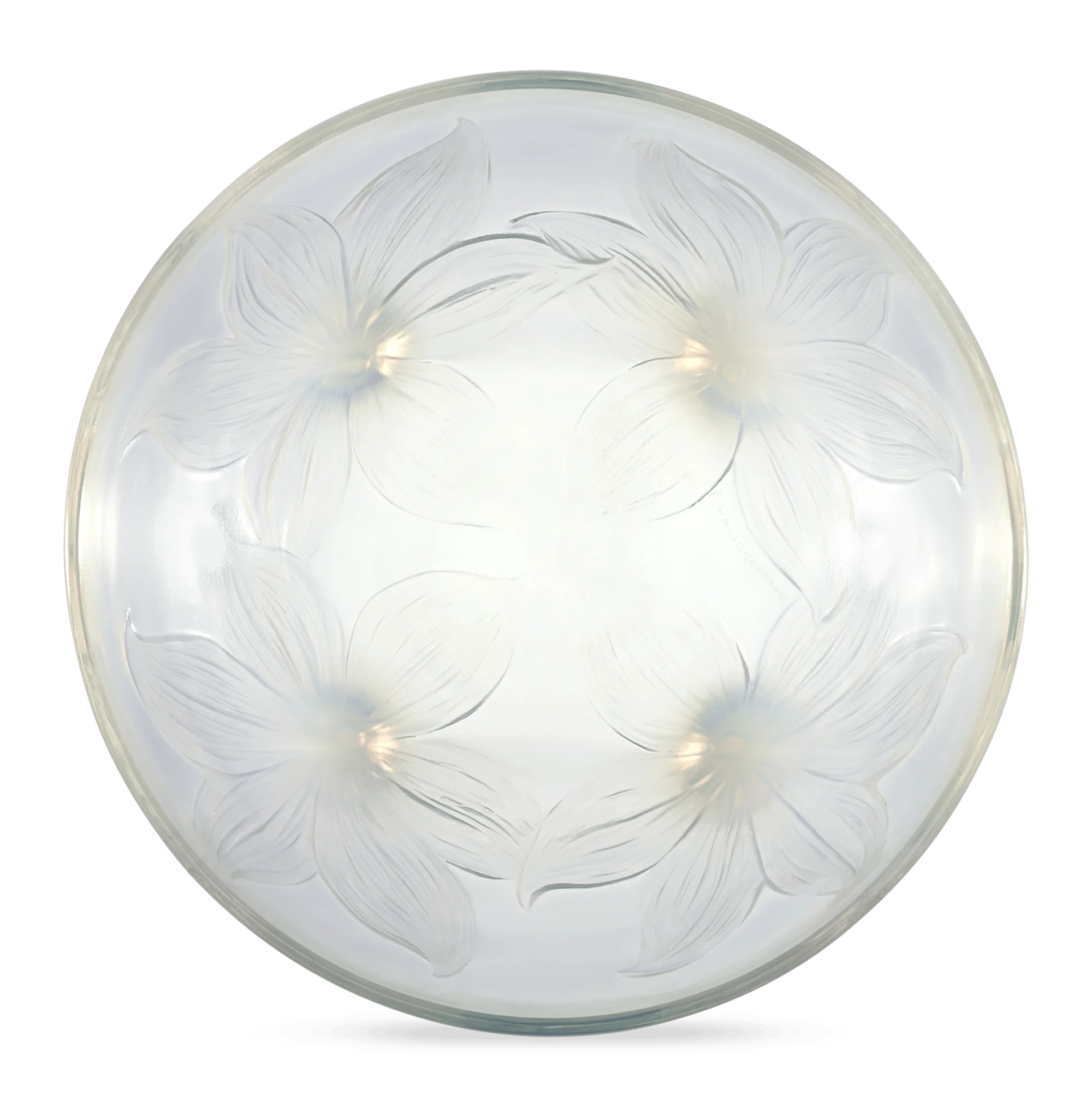 René Lalique Lys Footed Bowl - Image 2