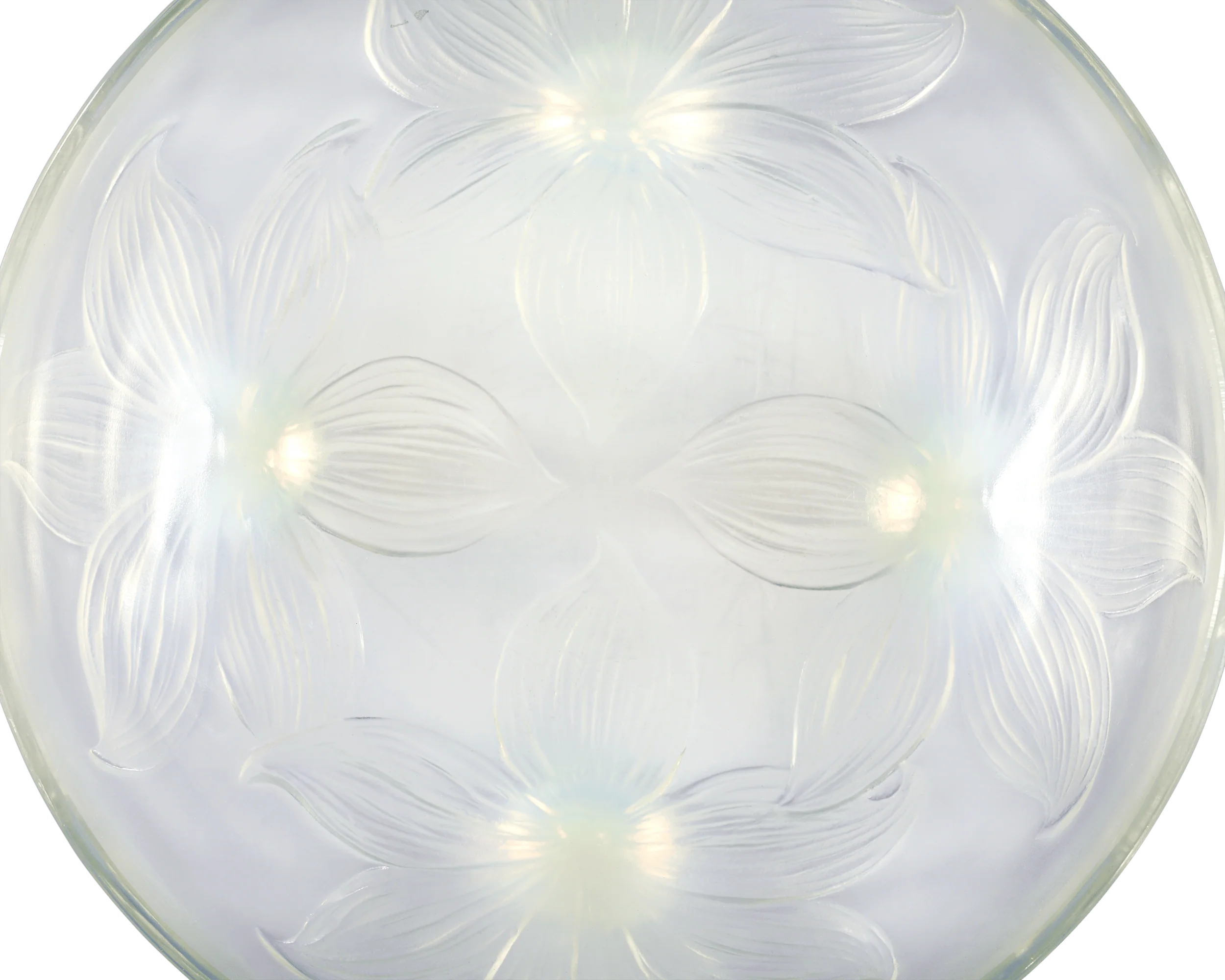 René Lalique Lys Footed Bowl - Image 3