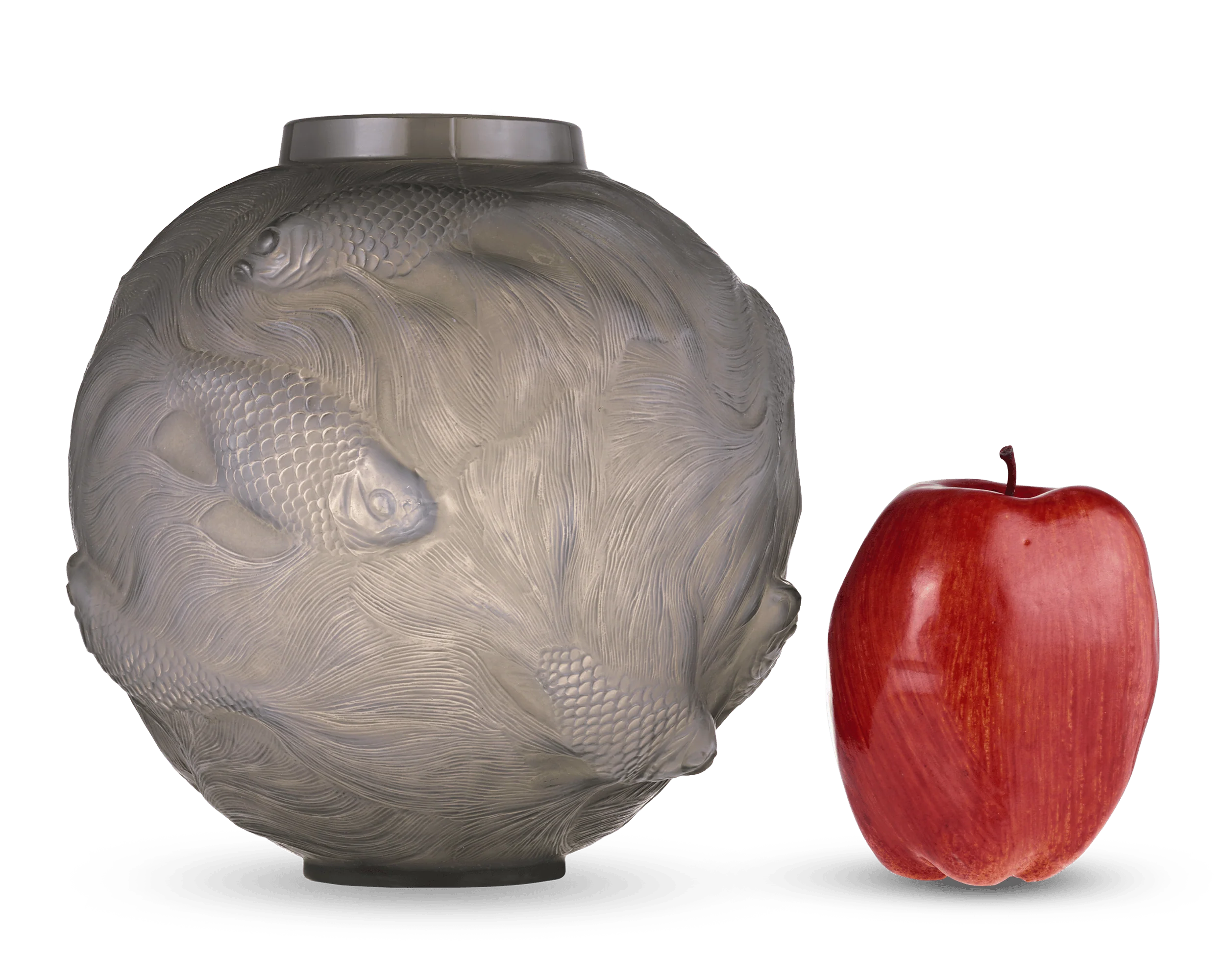 René Lalique Opalescent Formose Vase - Image 5
