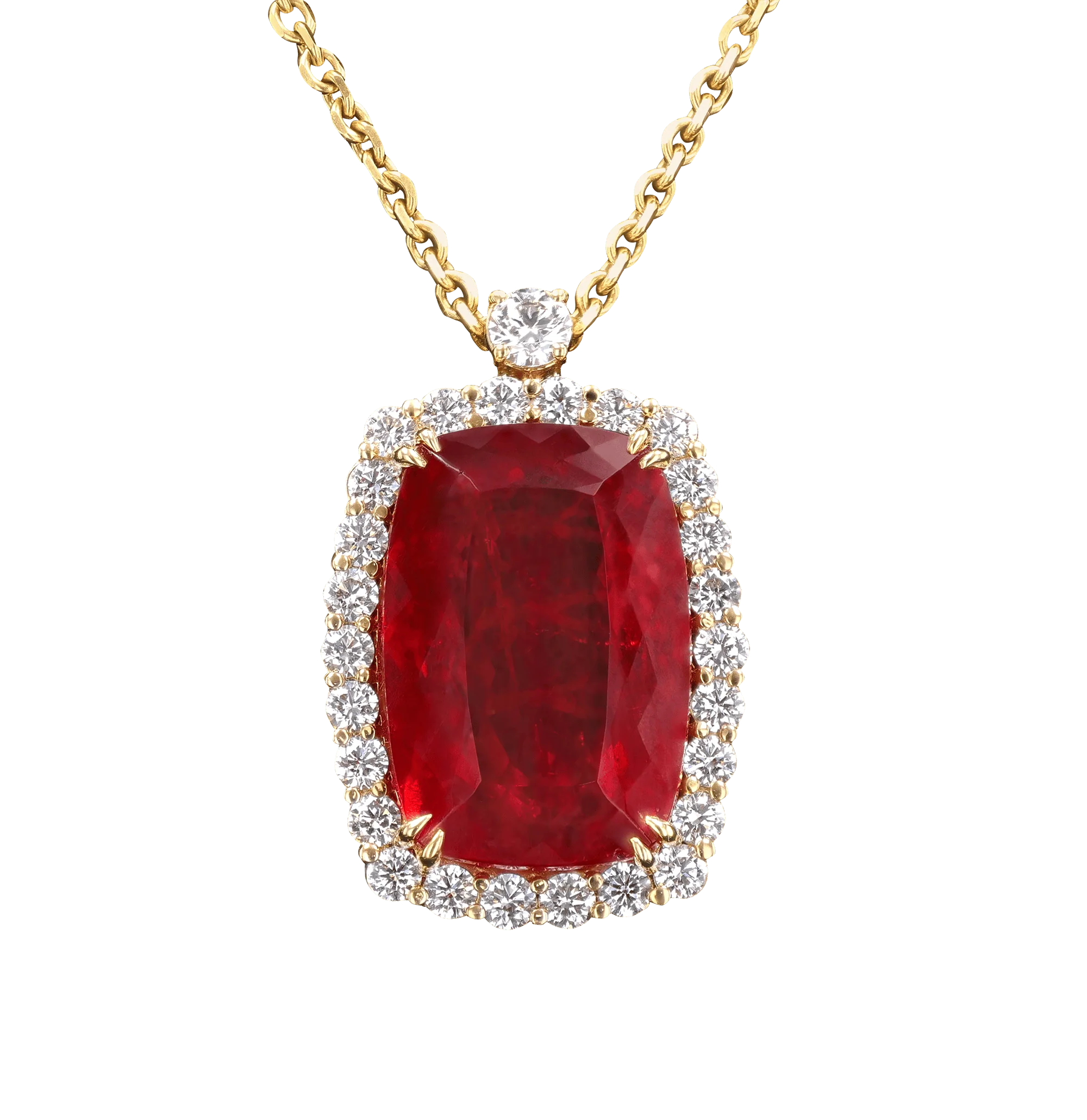 Rhodonite Pendant, 57.39 Carats - Image 2